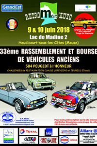 10 juin 2018 - rassemblement  Retro Meus'Auto 2018…