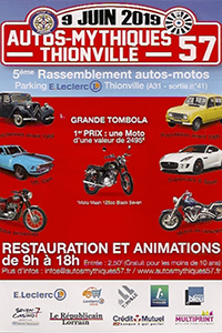 09 juin 2019 - rassemblement Autos-Mythiques 57