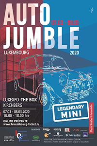 08 avril 2020 - salon LOF - Autojumble 2020- Luxembourg