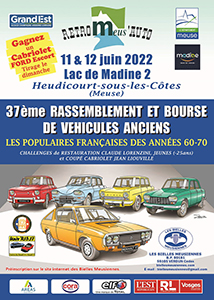 12 juin 2022 - rassemblement Retro Meus'Auto 2022 -…