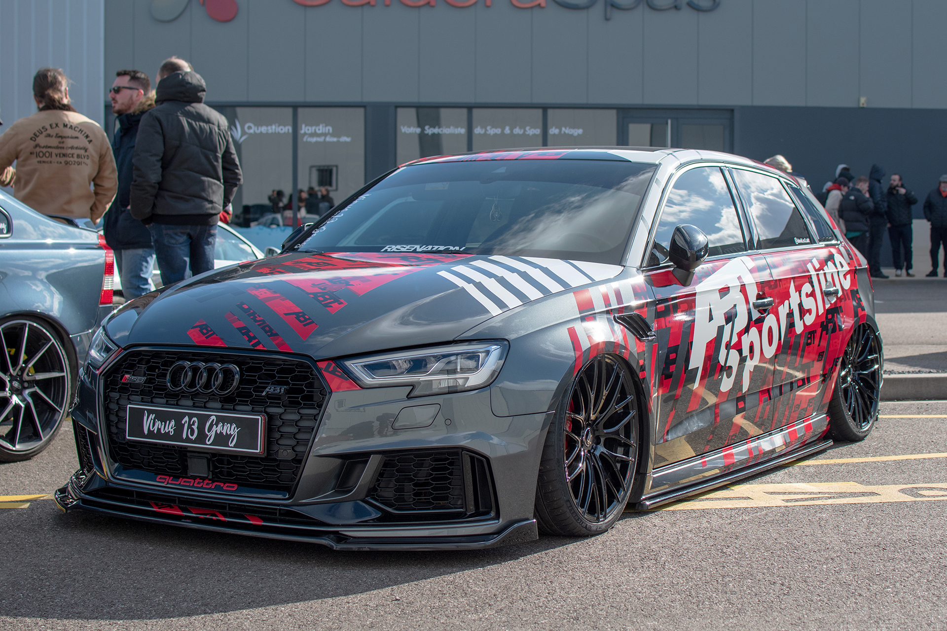 ABT RS3 (8V) Sportback front  - JRS Car Passion - Paye ta crêpe - Terville - février 2023