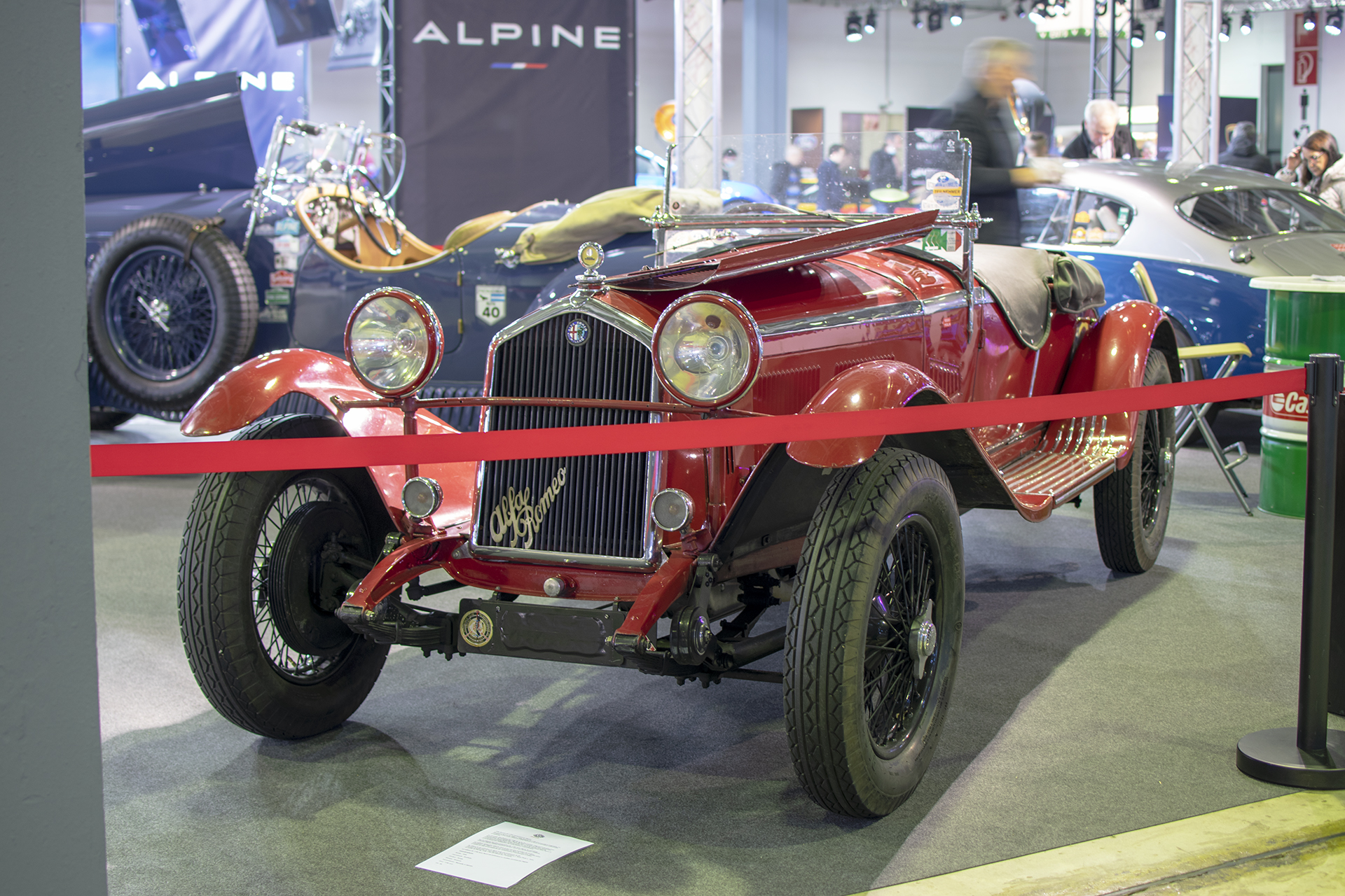 Alfa Romeo 6C 1750 Super Sport Compresseur front - International Motor Show Luxembourg  2021