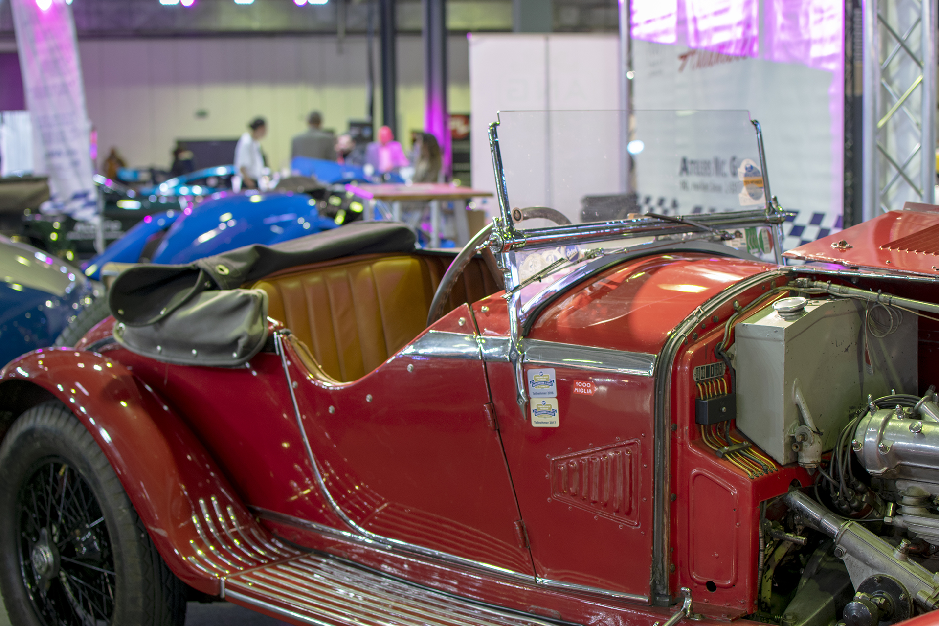 Alfa Romeo 6C 1750 Super Sport Compresseur inside - International Motor Show Luxembourg  2021