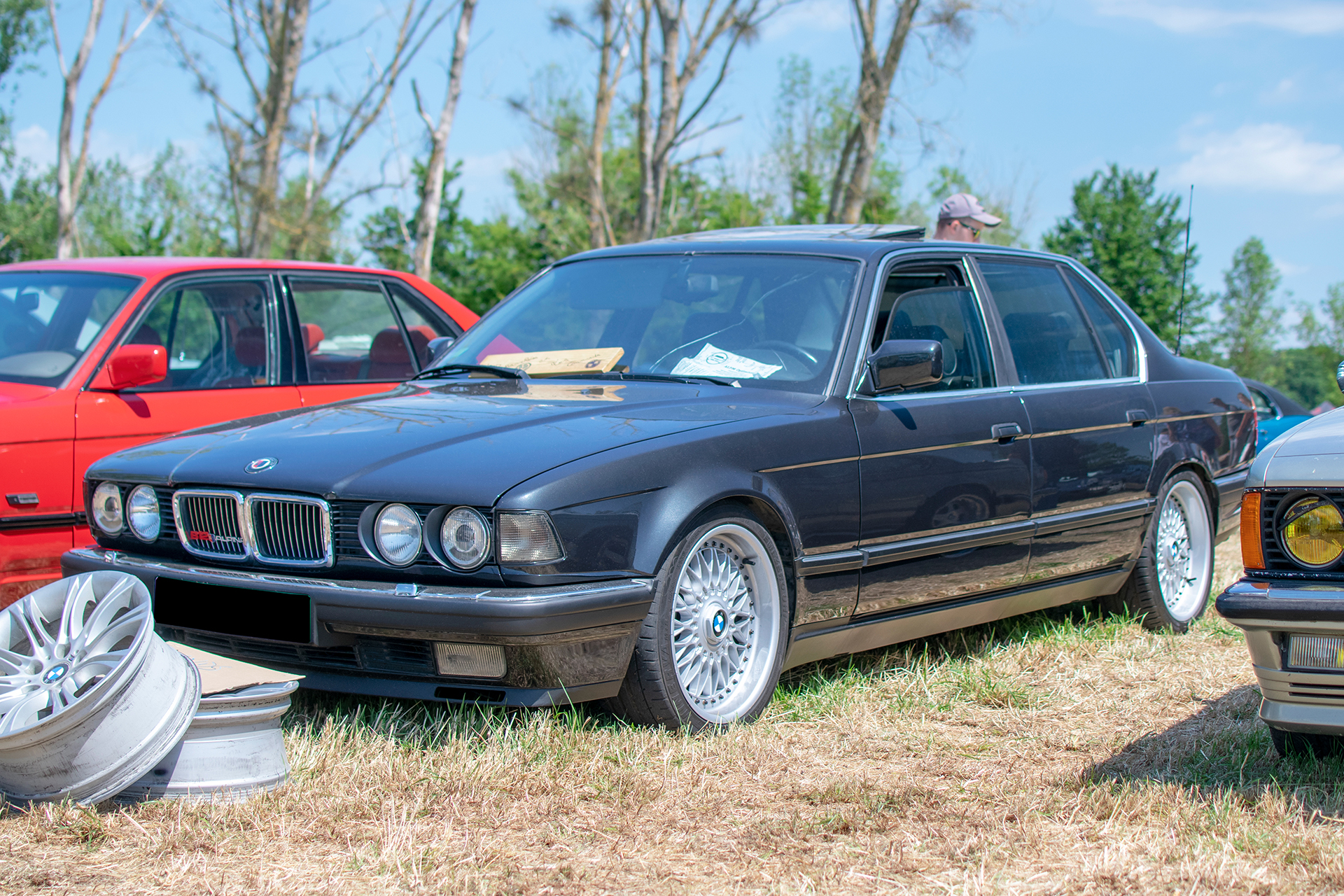 Alpina B12 E32 - Retro Meus'Auto 2022, Heudicourt, Lac de la Madine