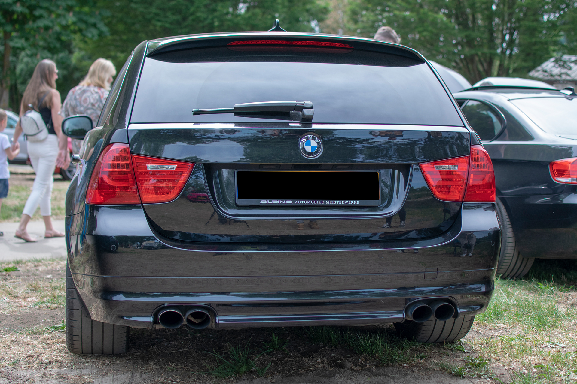 Alpina B3 serie 3 E91 Touring arrière - Cars & Coffee Deluxe ,Remerschen ,Mai ,2022