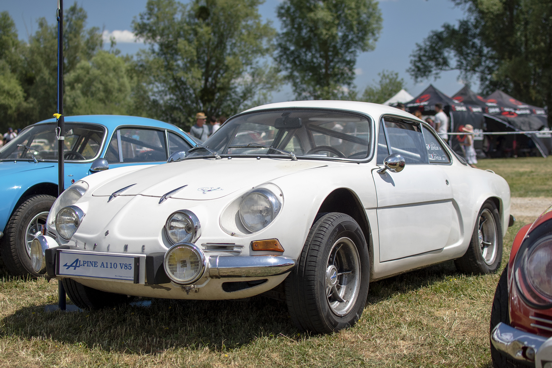 Alpine A110 1300 V85 - Rétro Meus'Auto ,2023, Heudicourt, Lac de la Madine