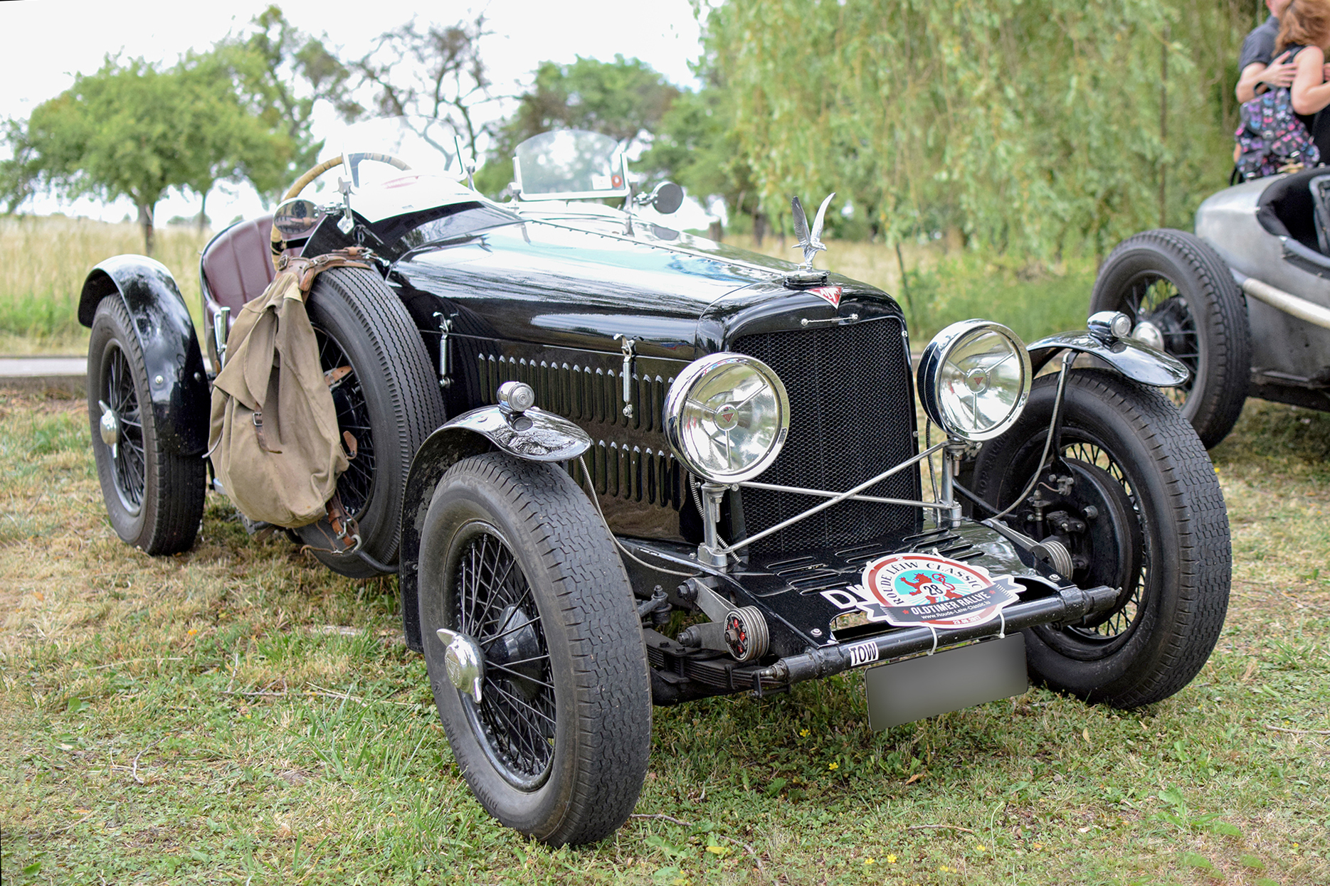 Alvis 12/70 roadster 1938 front - Automania 2017, Edling les Anzeling, Hara du Moulin