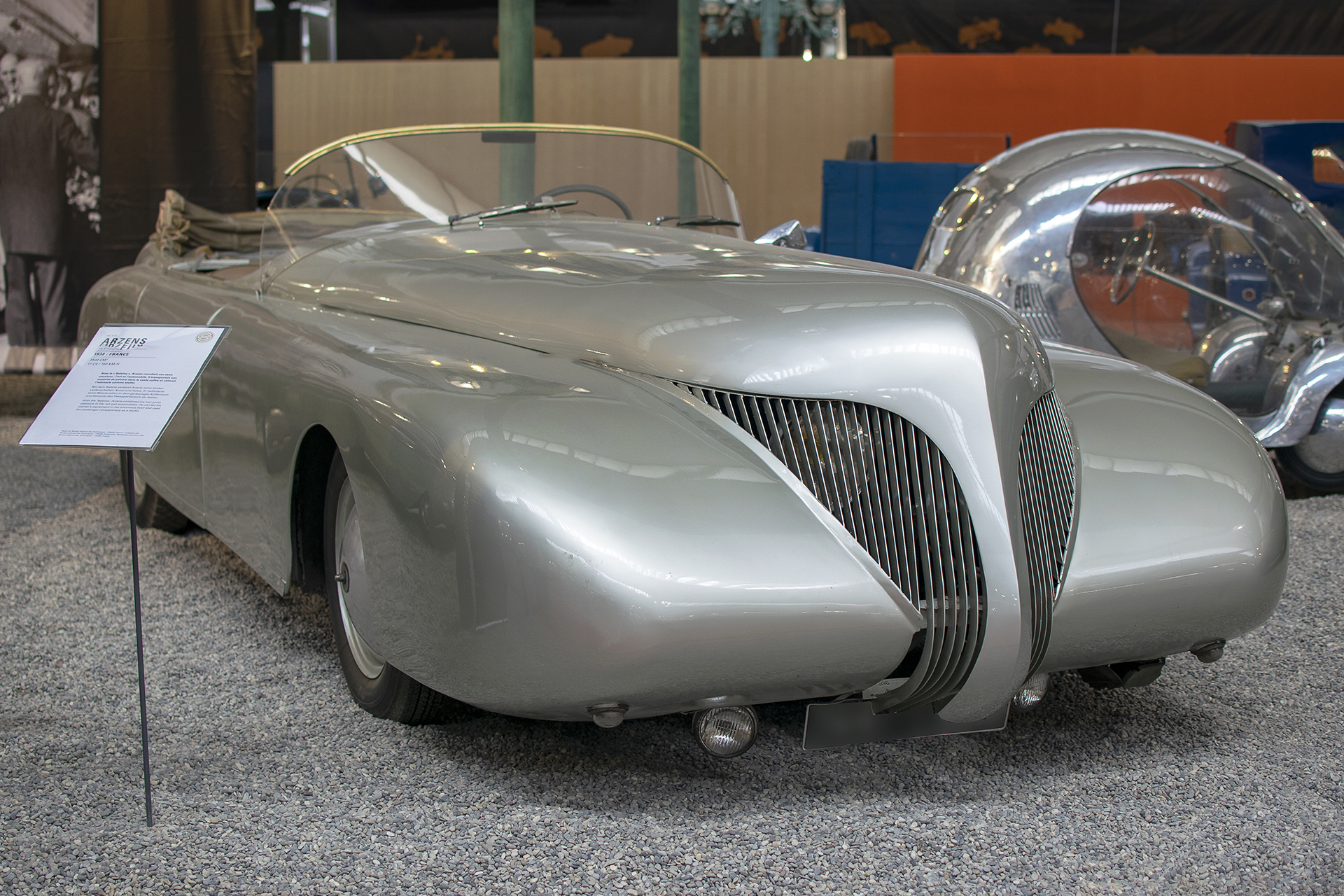 Arzens La Baleine - Cité de l'automobile, Collection Schlumpf, Mulhouse, 2020