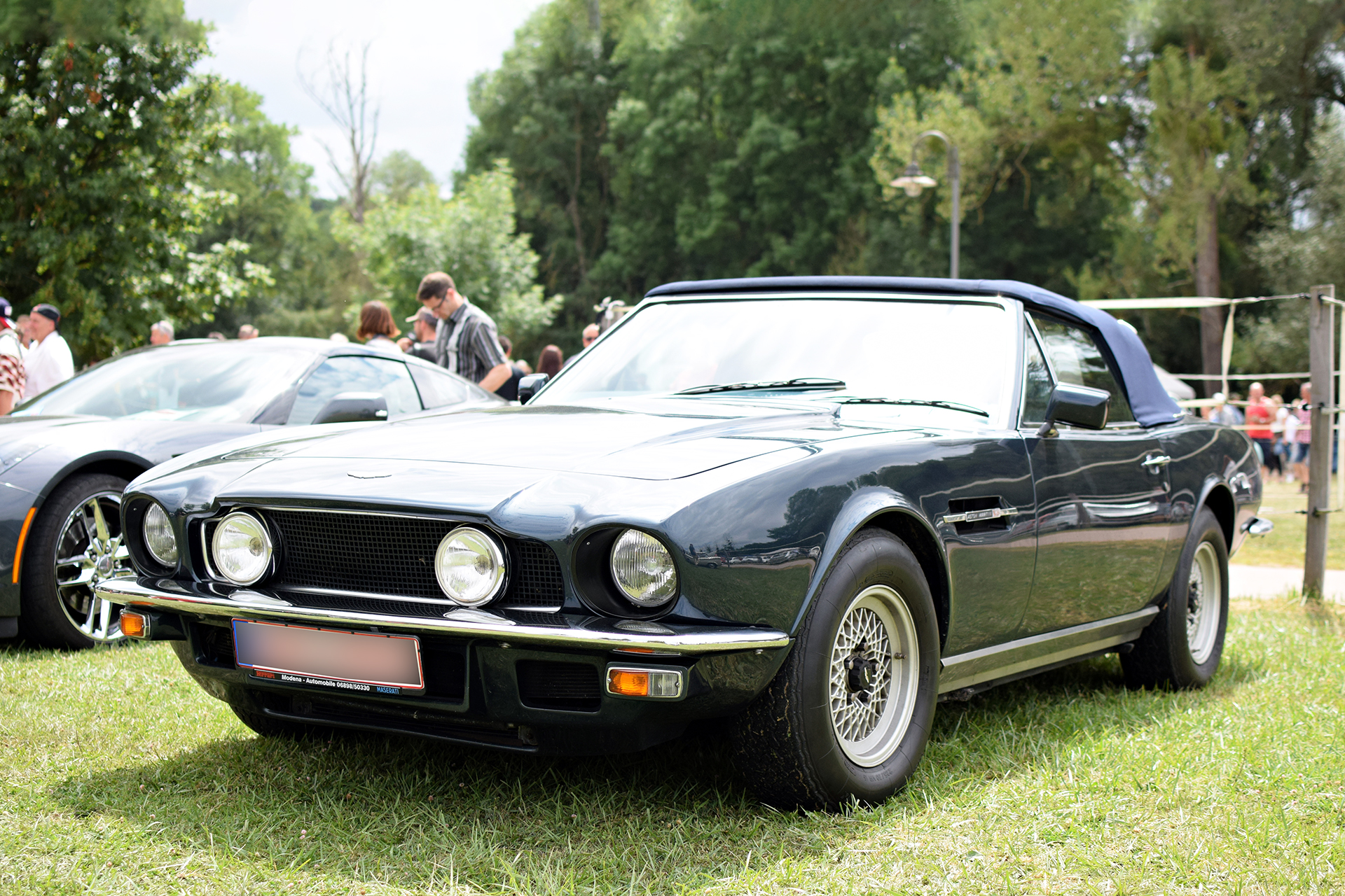 Aston Martin V8 Volente - Automania 2017, Edling les Anzeling, Hara du Moulin