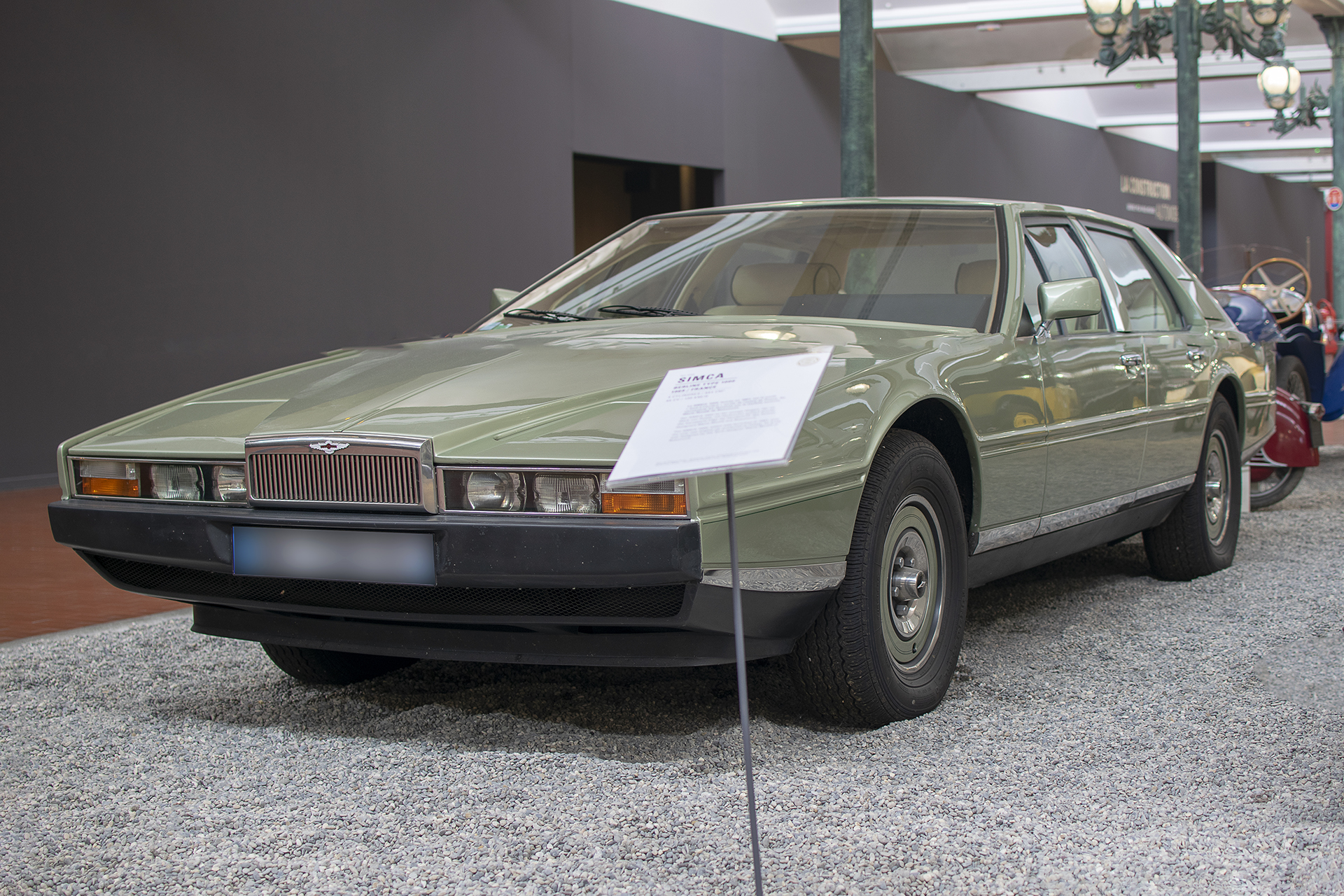 Aston Martin Lagonda II - Cité de l'automobile, Collection Schlumpf, Mulhouse, 2020
