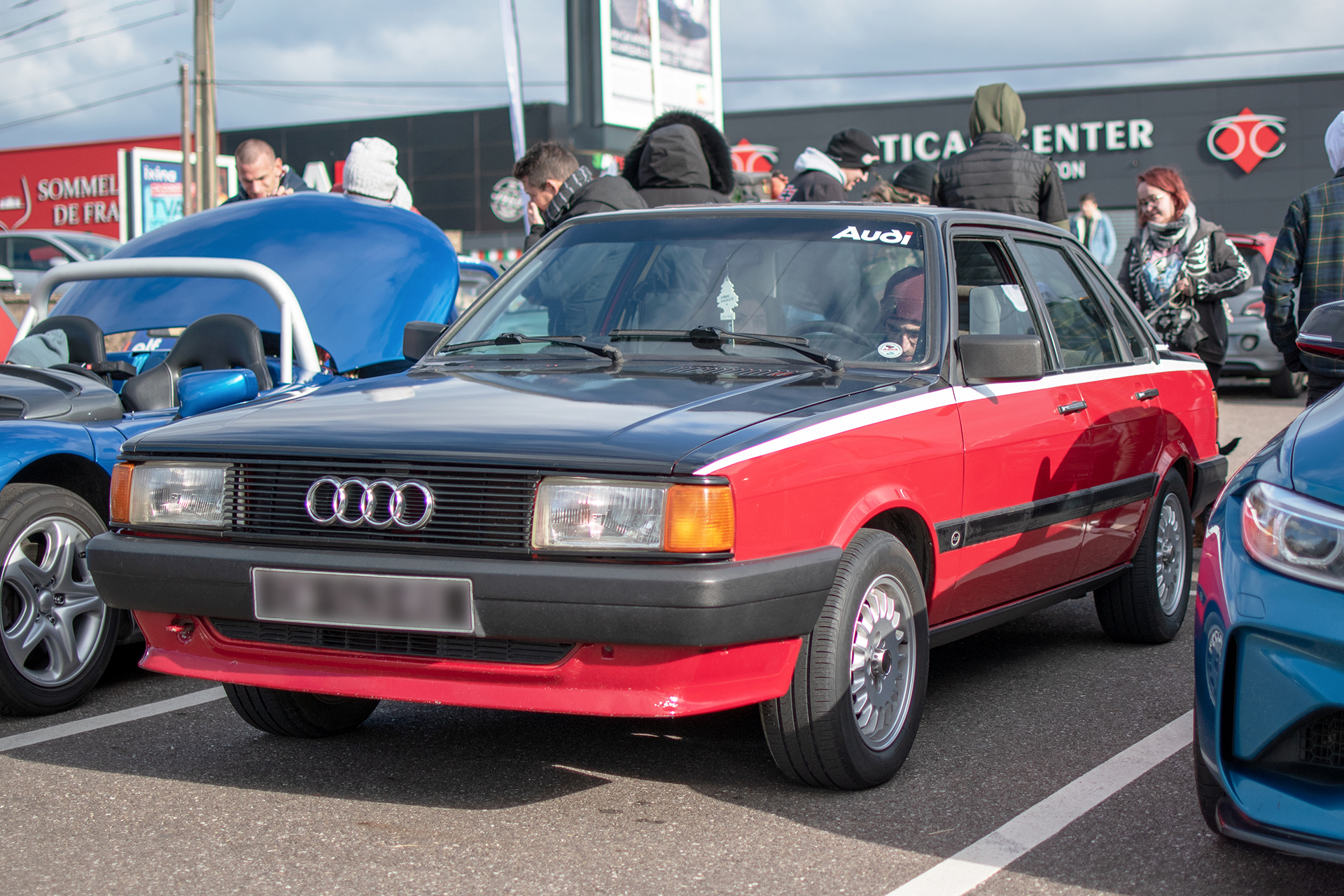 Audi 80 B2 GT - JRS Car Passion , Paye ta crêpe , Terville , février ,2023