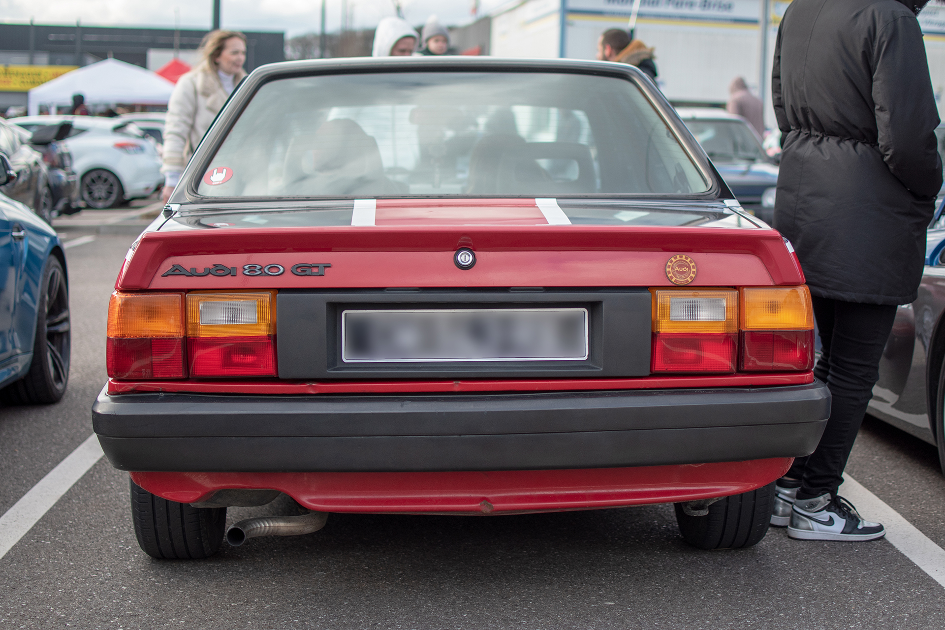 Audi 80 B2 GT - JRS Car Passion , Paye ta crêpe , Terville , février ,2023