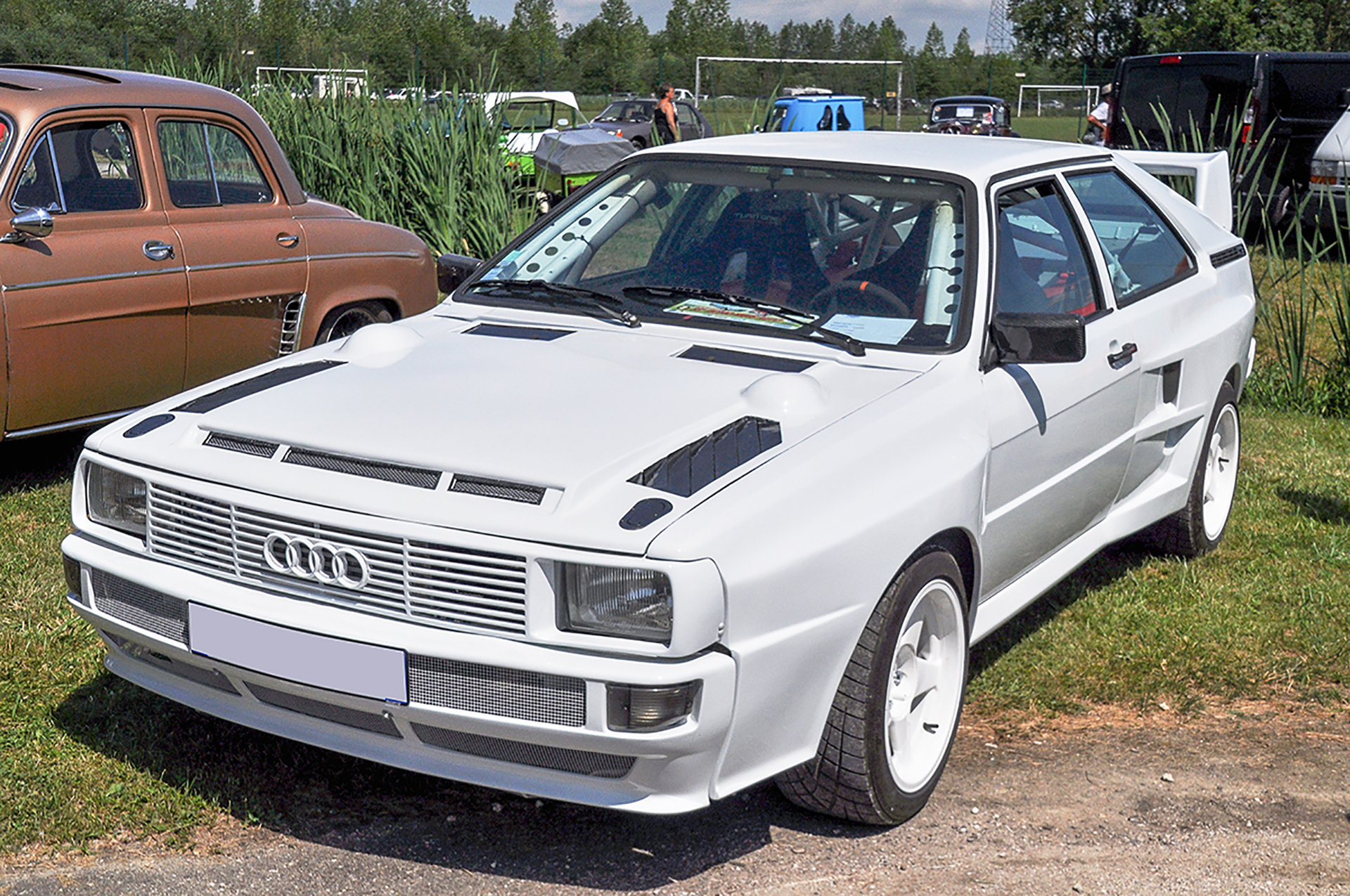 Audi Quattro coupé I WR 1986 - Rétro Meus'Auto 2018, Lac de la Madine