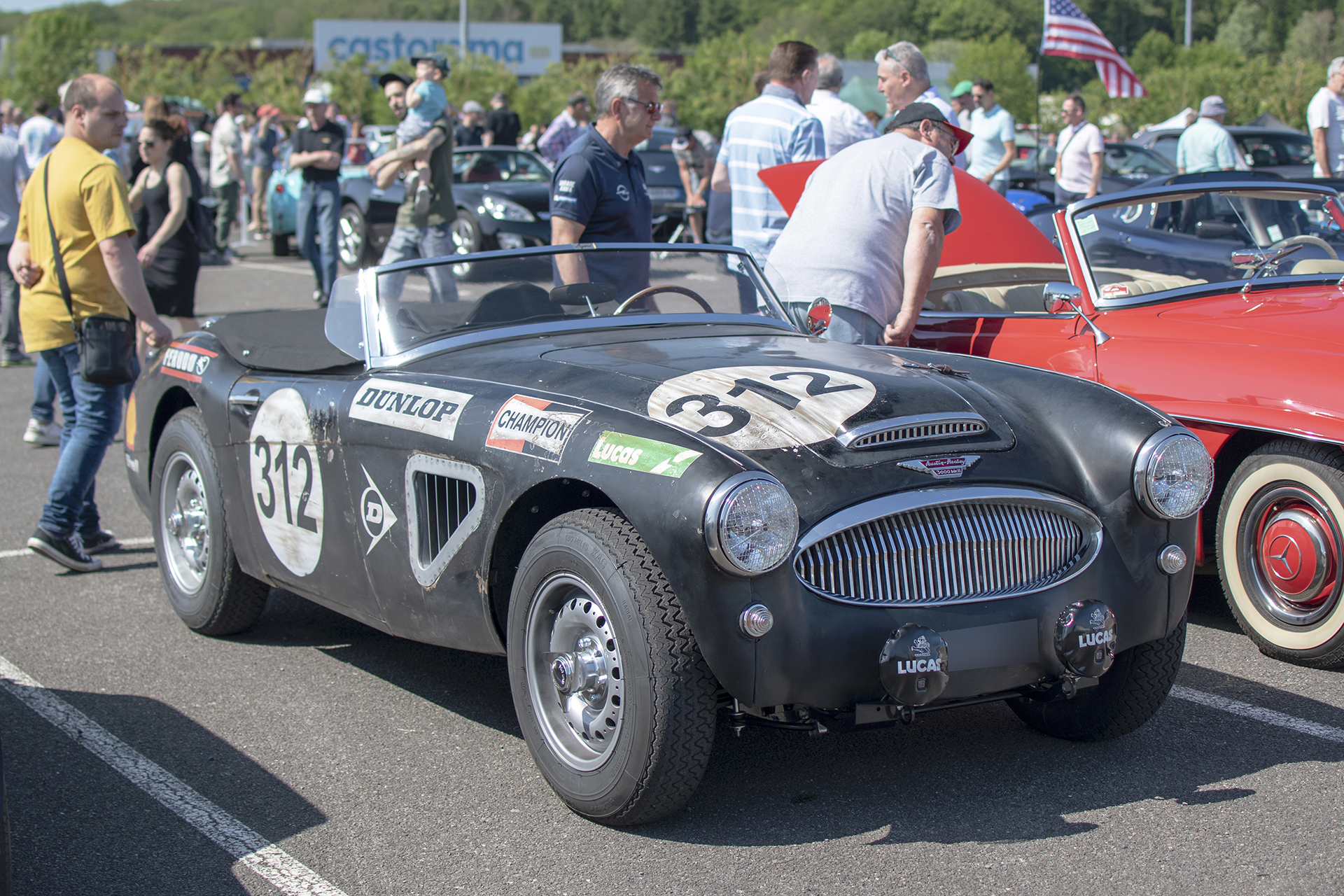  Austin-Healey 3000 MK II - Autos Mythiques 57, Thionville, 2023