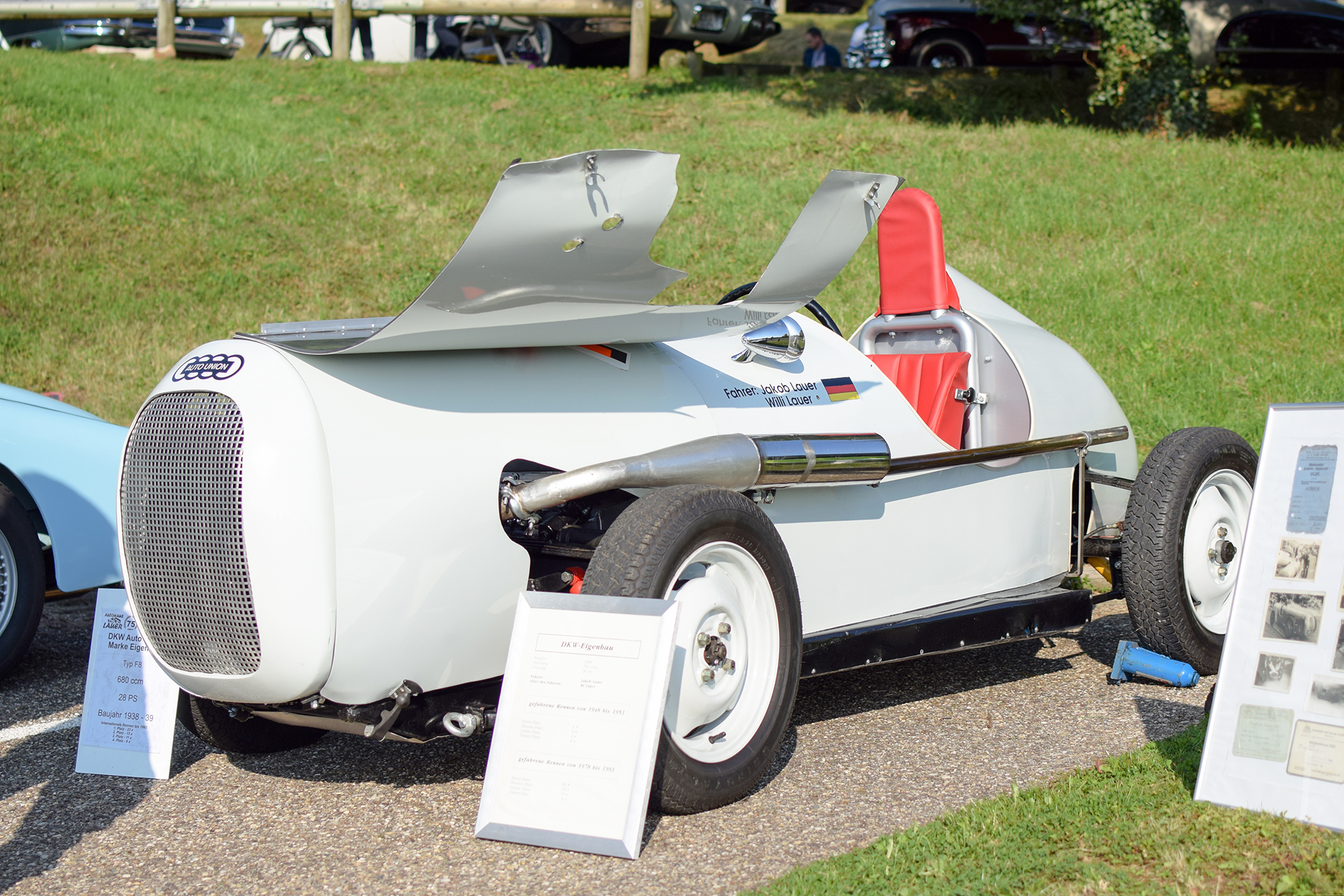 Auto Union DKW F8 Eigenbau 1948 - Automania 2017, Manderen, Château de Malbrouck