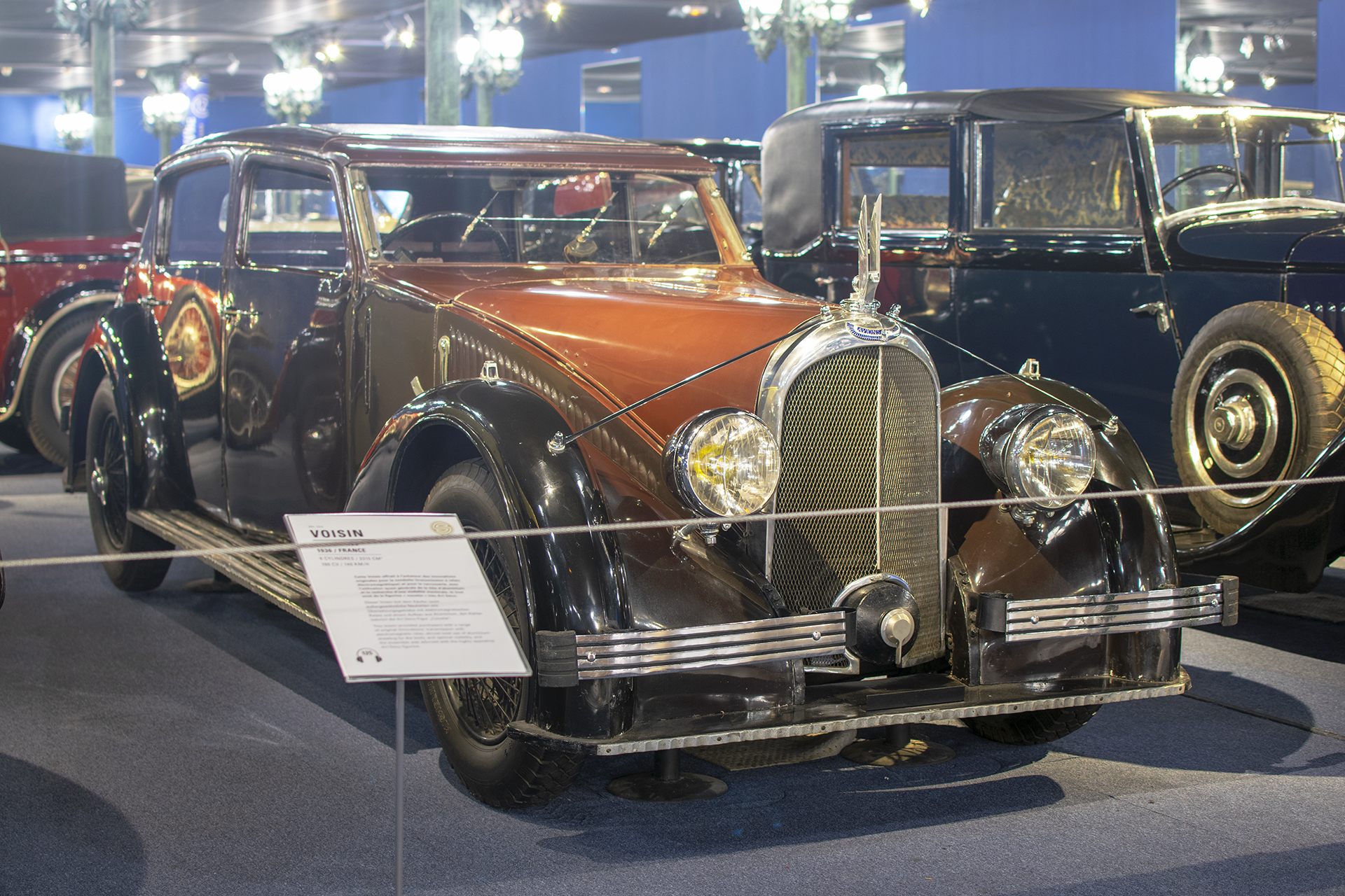  Avions Voisin C28 berline 1936 - Cité de l'automobile, Collection Schlumpf, Mulhouse, 2020