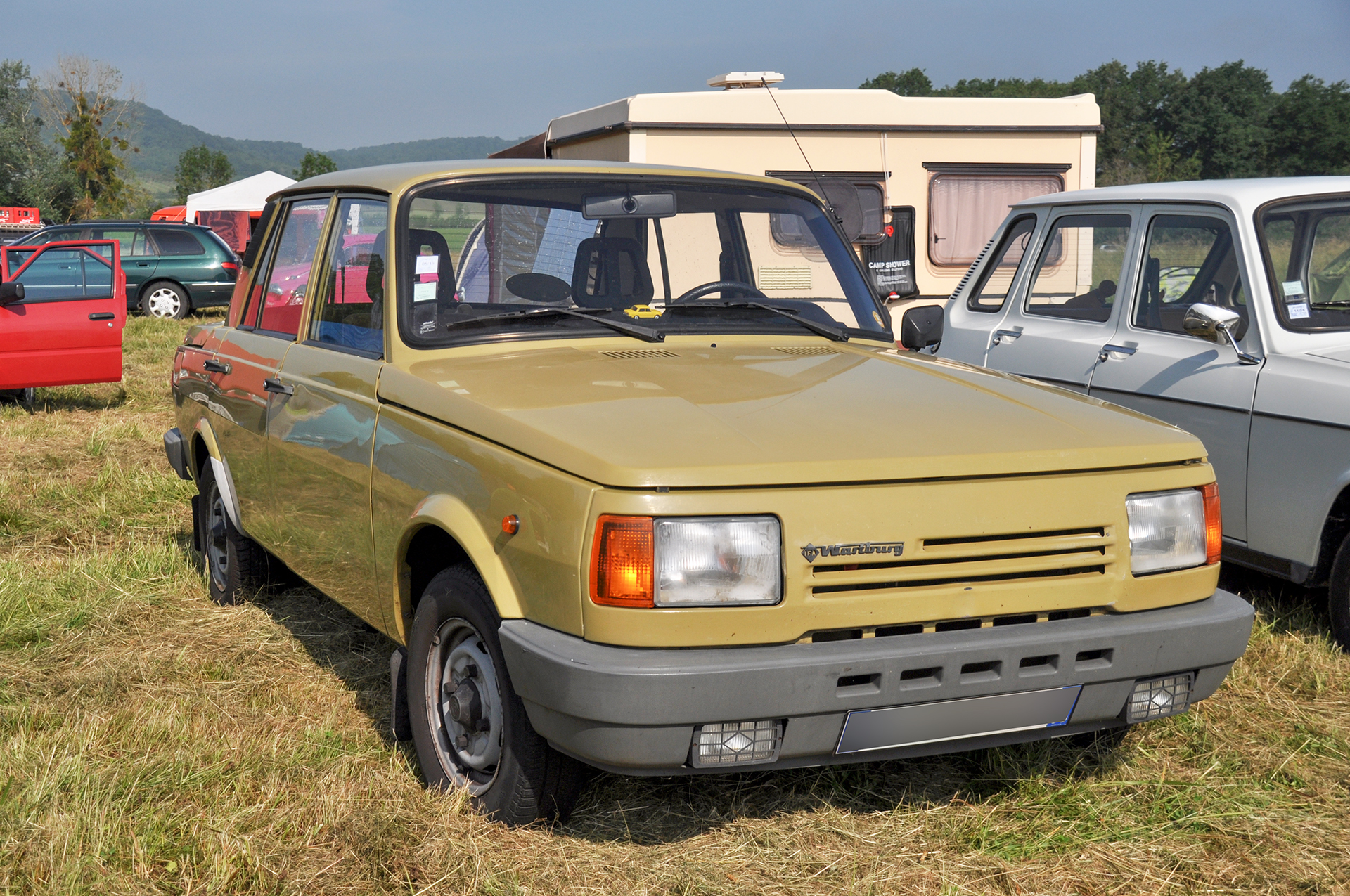 AWE Wartburg 1.3 - Retro Meus'Auto 2018, Lac de la Madine