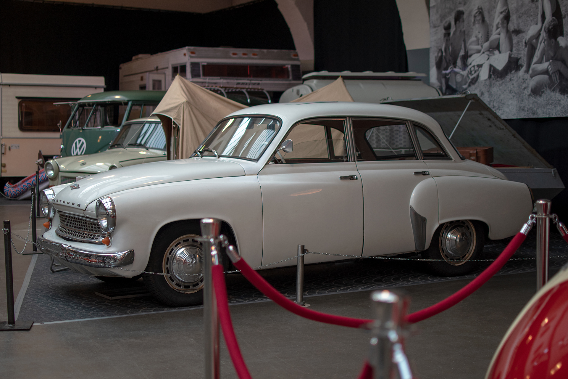 AWE Wartburg 311 side - Conservatoire National de Véhicules Historiques, Diekirch, exposition Départ en Vacances, 2022-2023