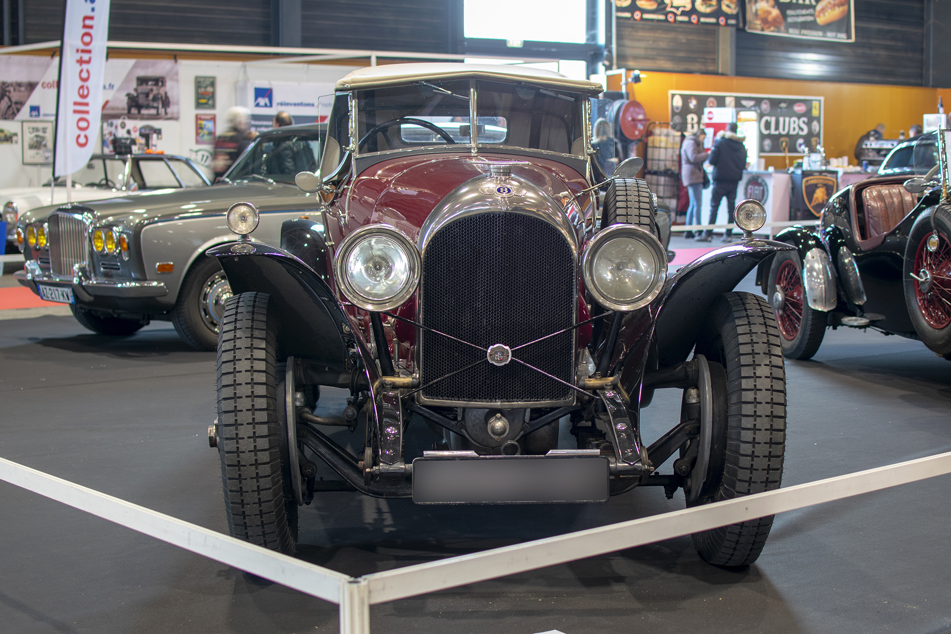 Bentley 3 Litre 1928 front - Salon ,Auto-Moto Classic 2019, Metz,