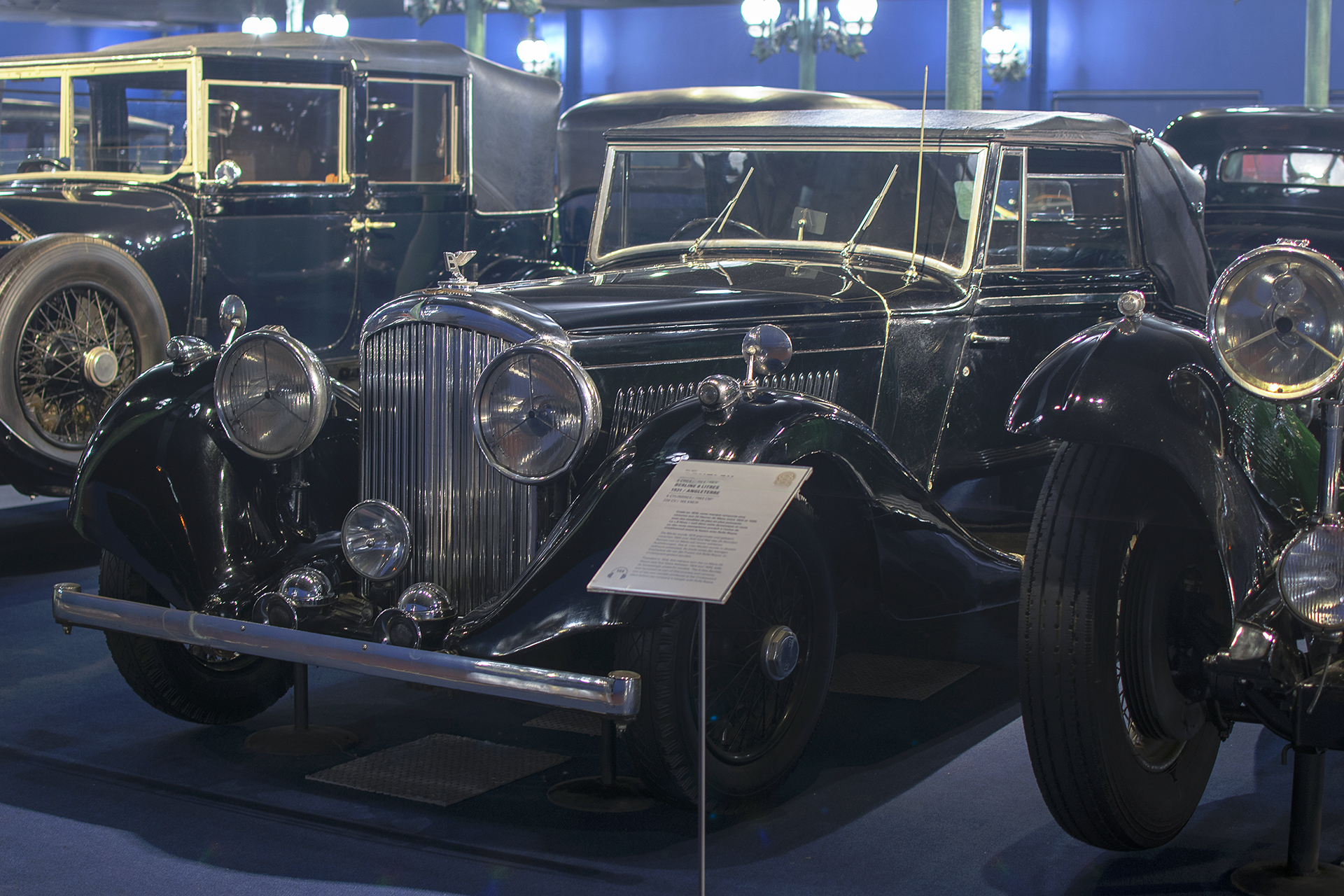 Bentley 4¼ Litre 1937 - Cité de l'automobile, Collection Schlumpf, Mulhouse, 2020
