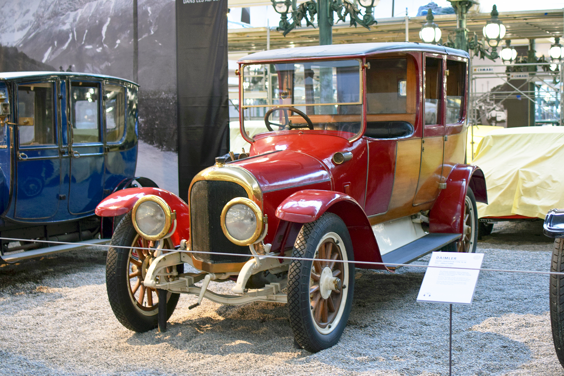 Benz type GR coupé Chauffeur 1918 - Cité de l'automobile, Collection Schlumpf, Mulhouse