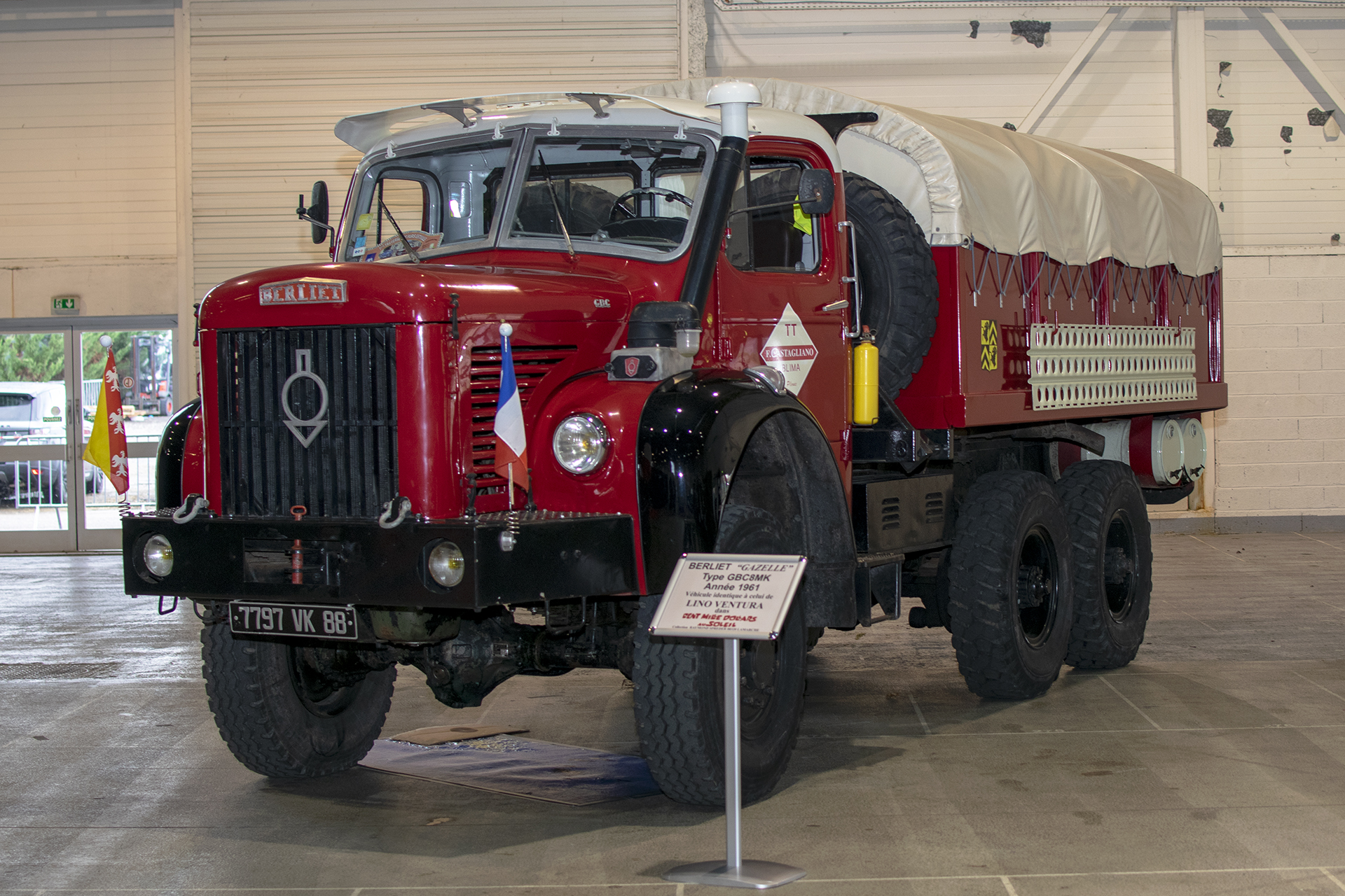 Berliet GBC8 6x6 "Gazelle" 1961- Salon Auto-Moto Classic Metz 2018 