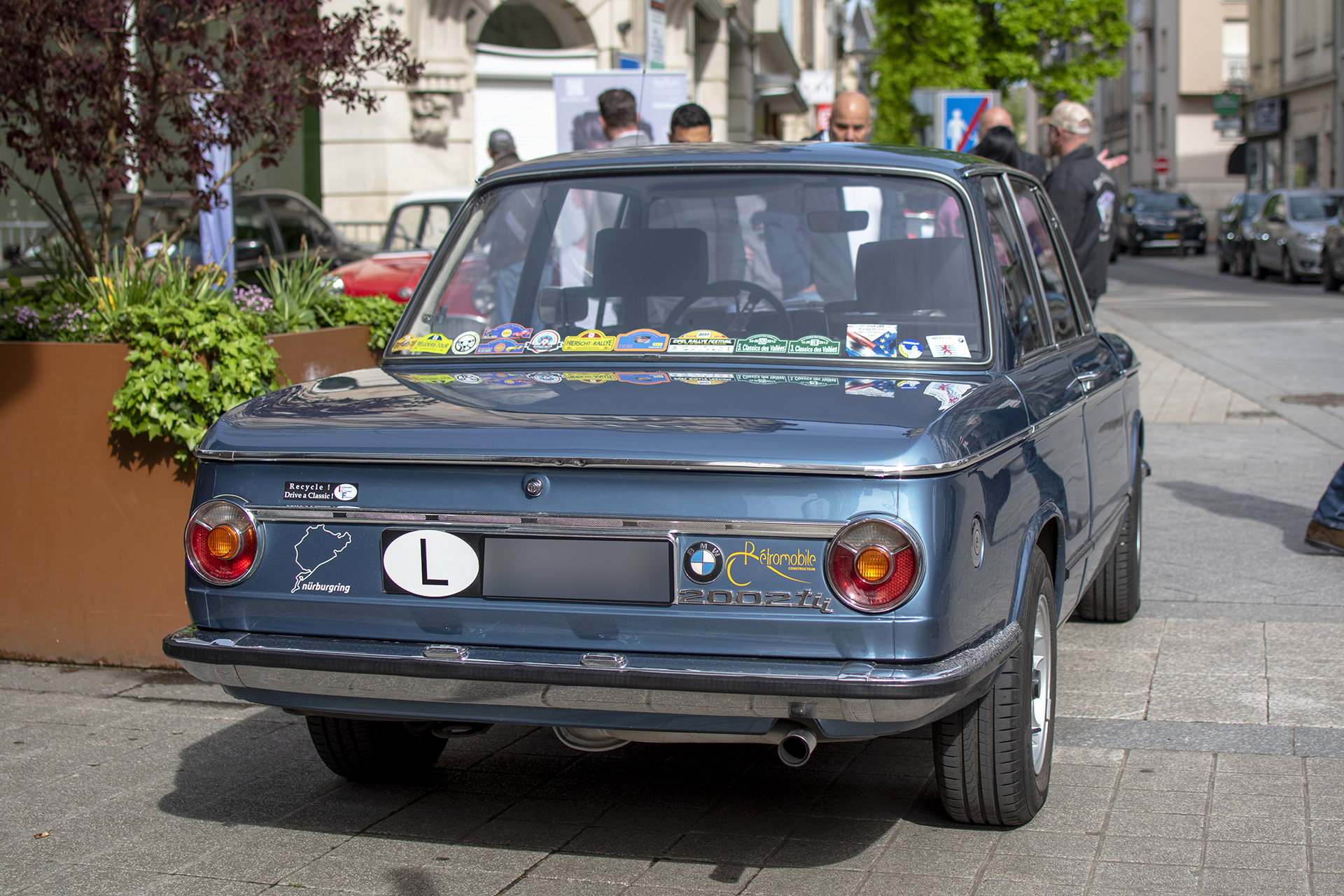 BMW 2000 Tii arrière - LOF ,Oldtimer Breakfast ,Esch-sur-Alzette ,2025