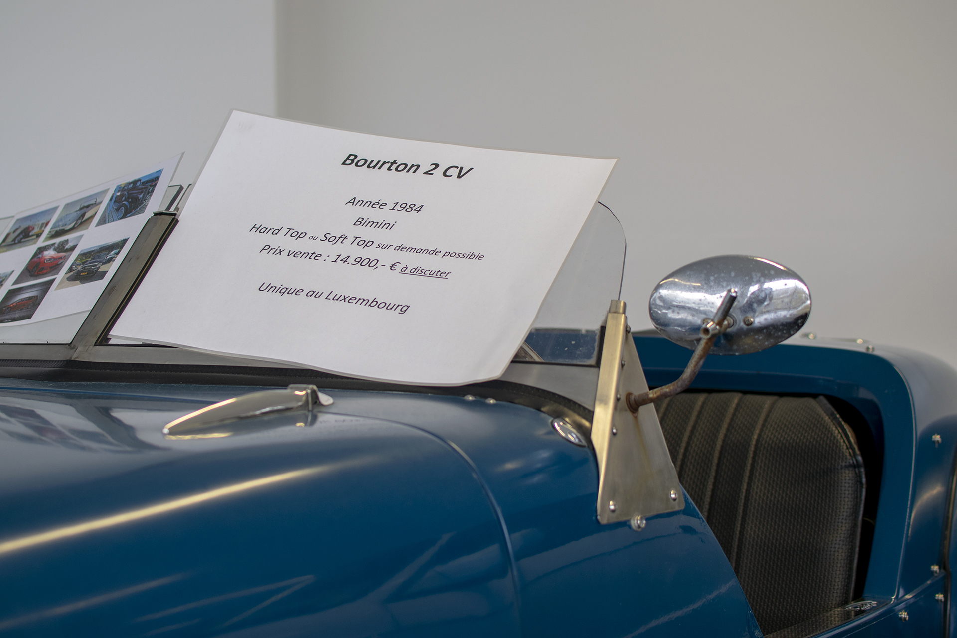 Burton 1984 details - LOF, Autotojumble 2020, Luxembourg