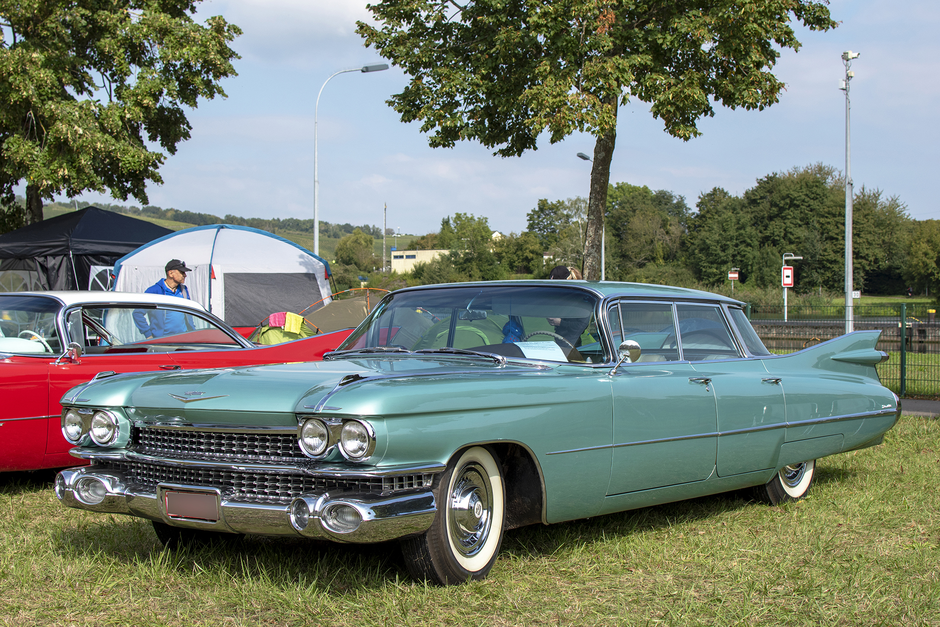 Cadillac de Ville I - rassemblement ,American Roadrunners - Us Car Festival, 2024, Stadtbredimus