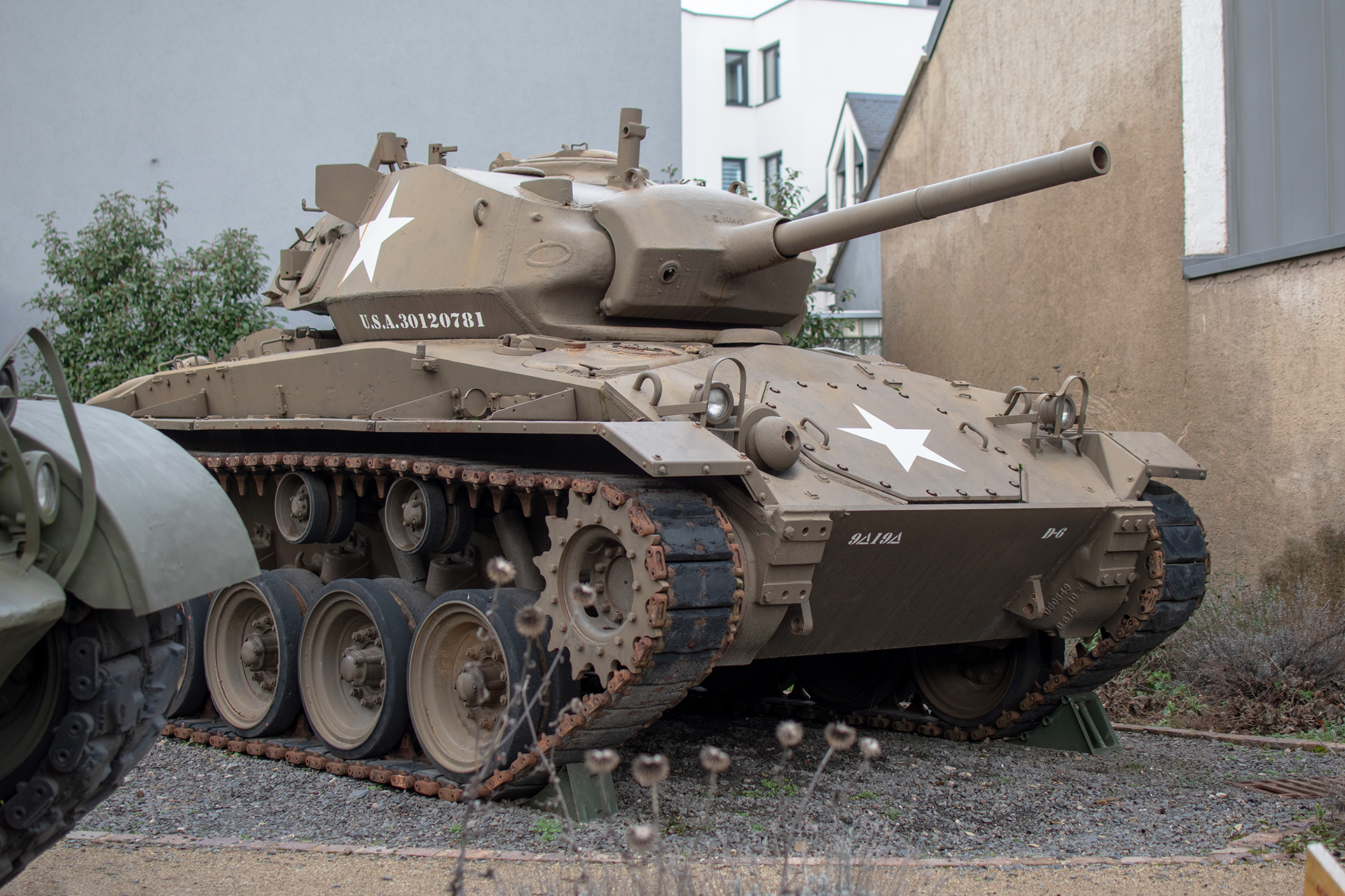 Cadillac M24 Chaffee - Musée National d'Histoire Militaire, Diekirch