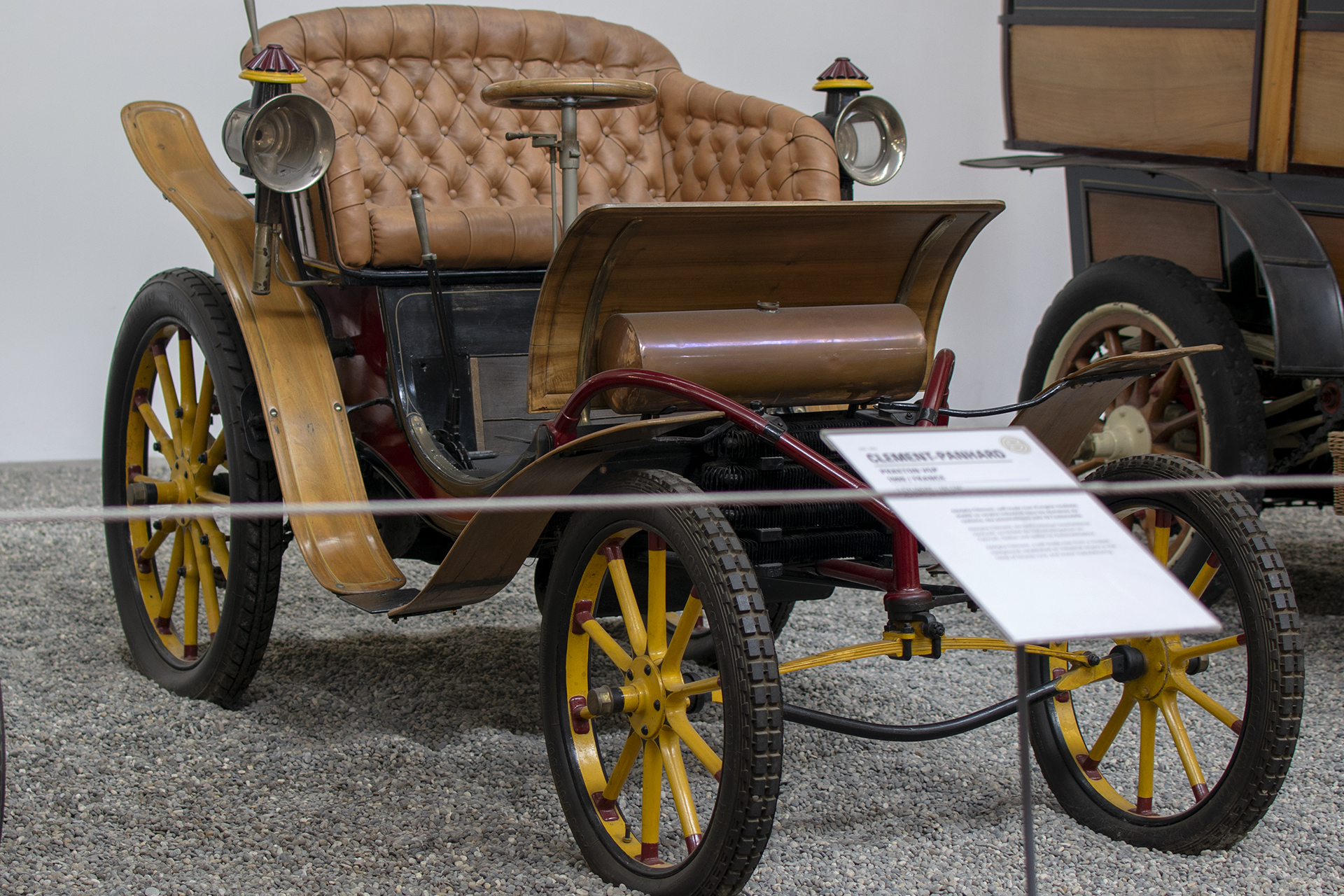 Clément-Panhard VPG phaëton 1900 front - Cité de l'automobile, Collection Schlumpf, Mulhouse, 2020