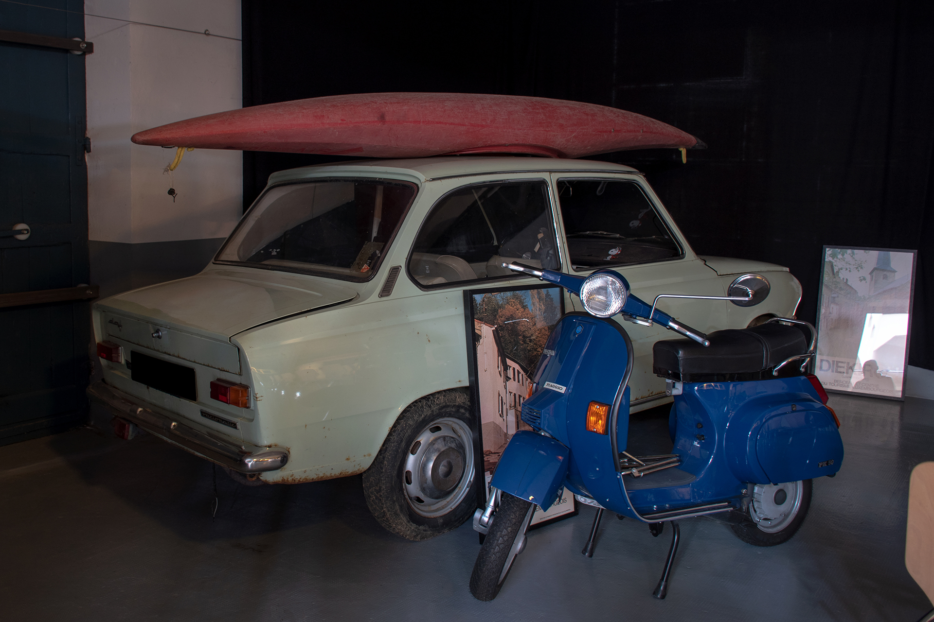 DAF 44 back right - Conservatoire National de Véhicules Historiques, Diekirch, exposition Départ en Vacances, 2022-2023