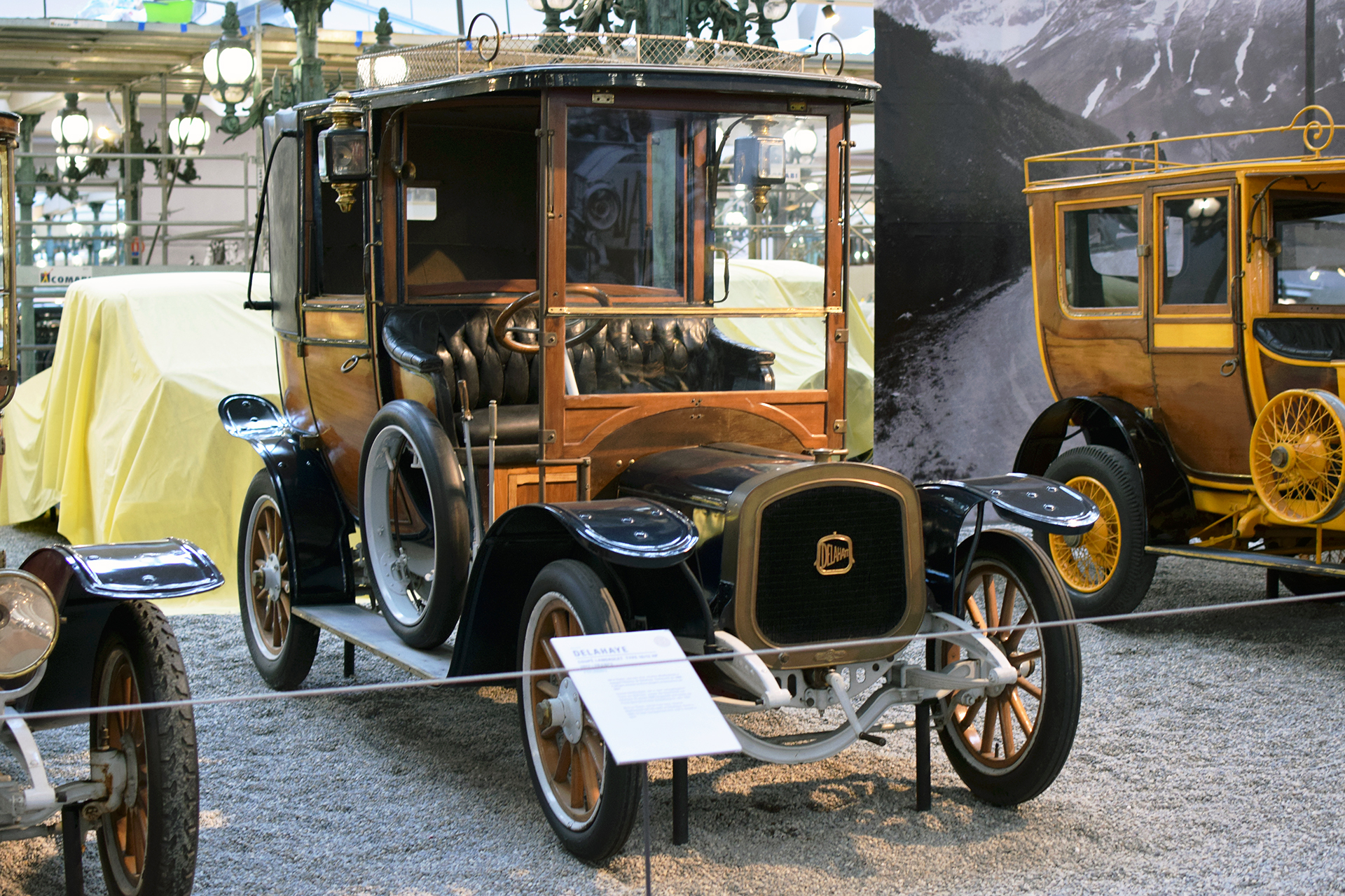 Delahaye 10/12 HP coupe Landolet 1912 - Cité de l'automobile, Collection Schlumpf, Mulhouse
