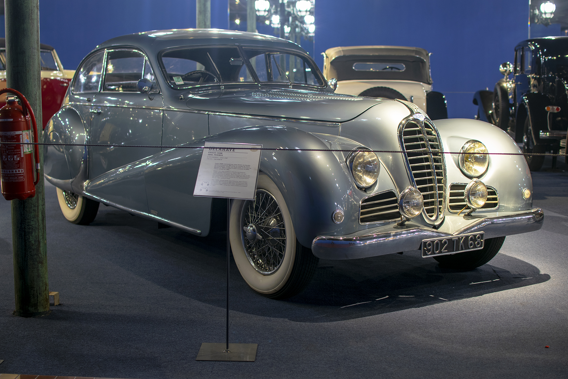 Delahaye type 135M Coach 1949 - Cité de l'automobile, Collection Schlumpf, Mulhouse, 2020