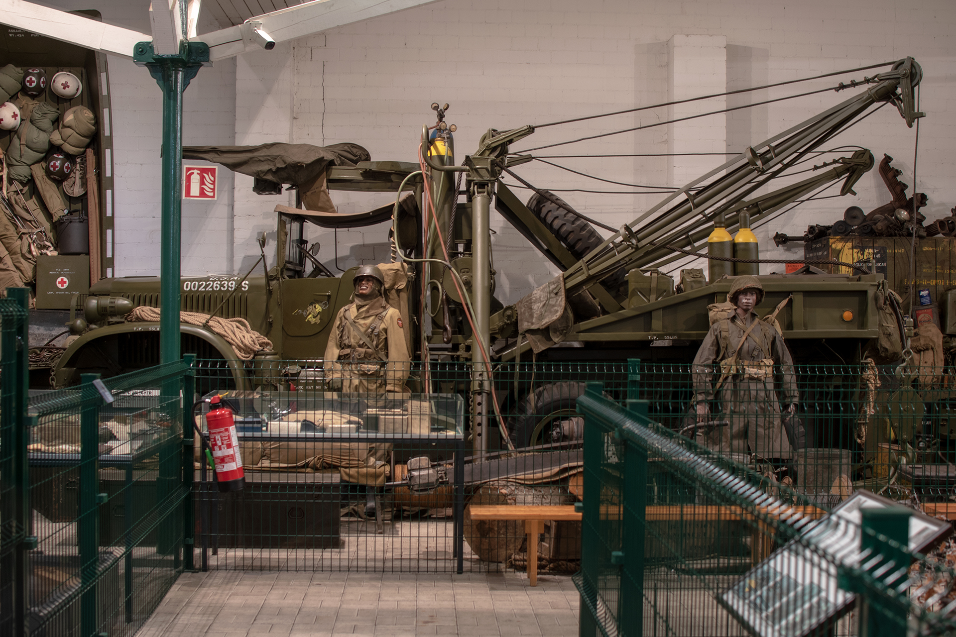 Diamond T 4-ton 6×6 969 A 1944 side - Musée National d'Histoire Militaire, Diekirch