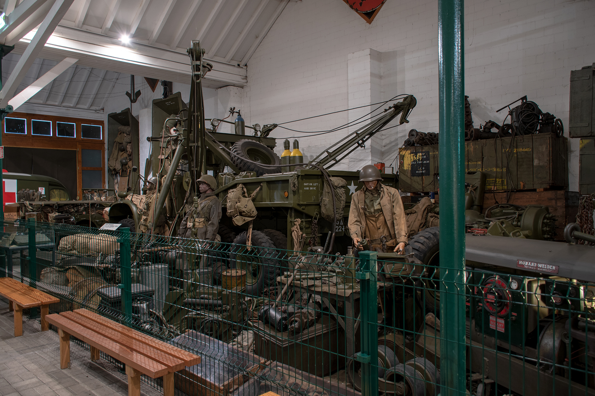 Diamond T 4-ton 6×6 969 A 1944 back - Musée National d'Histoire Militaire, Diekirch