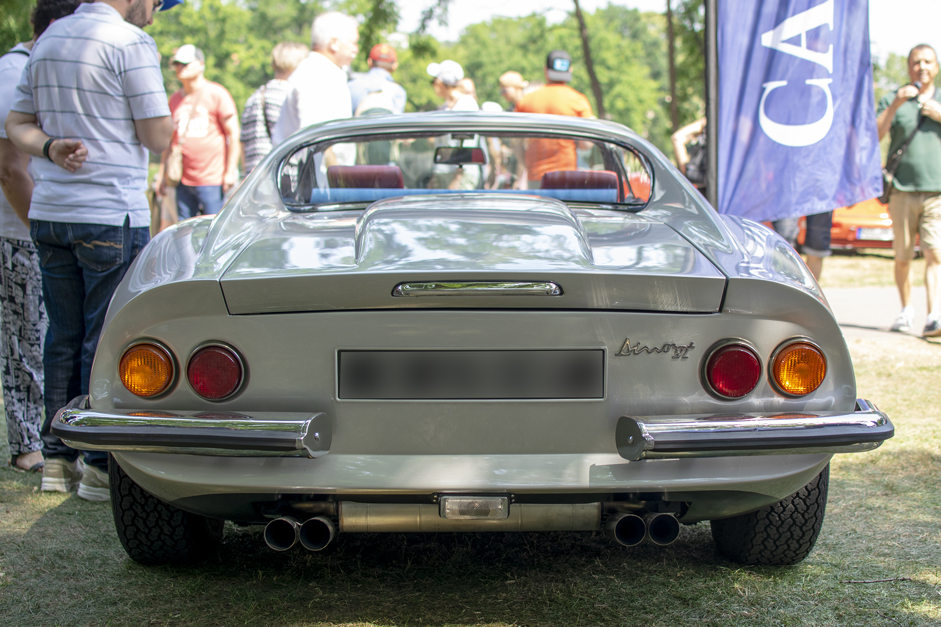 Dino 246 GTS back - Automania 2022 , Lac de Creutzwald