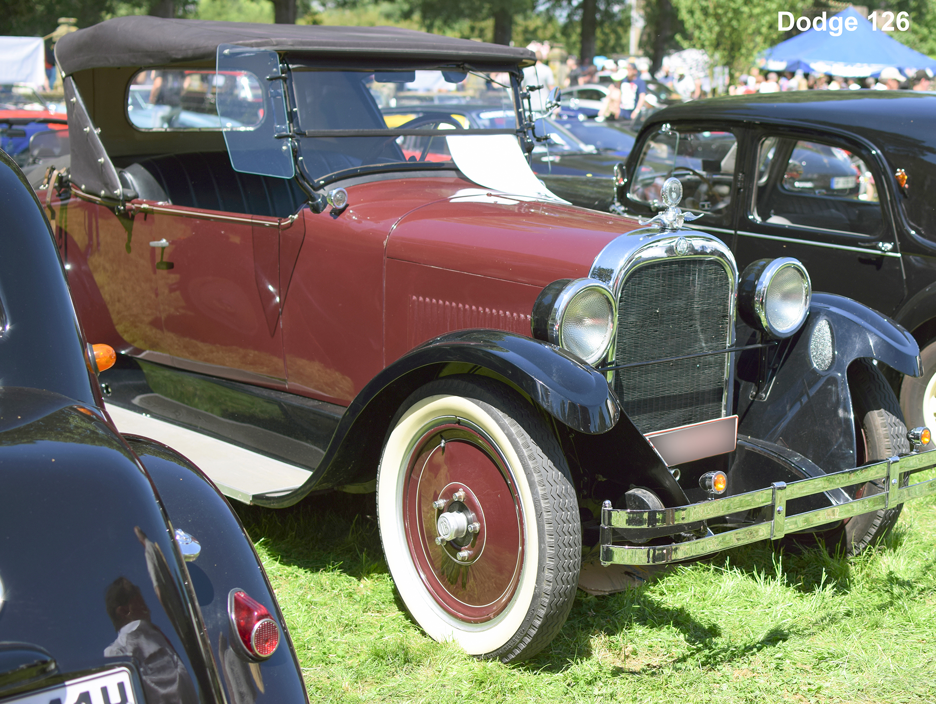 Dodge 126 front - Automania 2016, Château de Freistroff