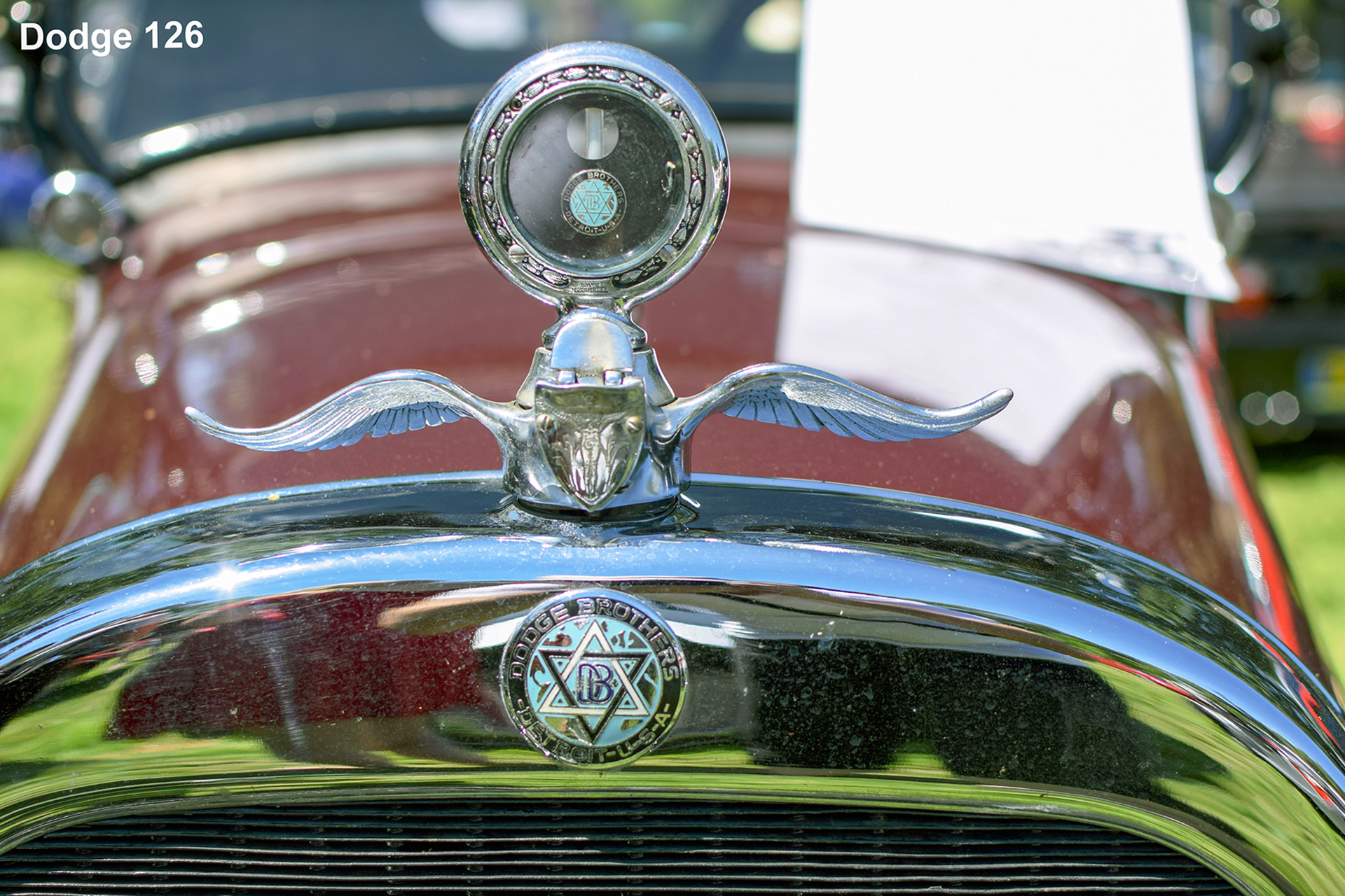 Dodge 126 emblem - Automania 2016, Château de Freistroff