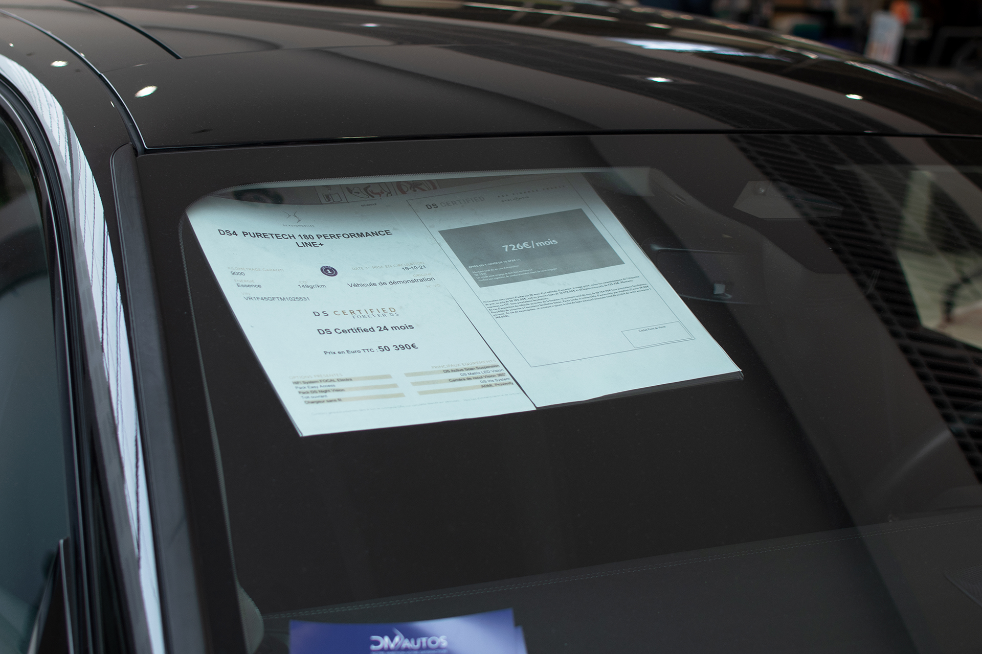 DS 4 II 180 Performance infos - Salon Auto 2023 - Leclerc - Thionville