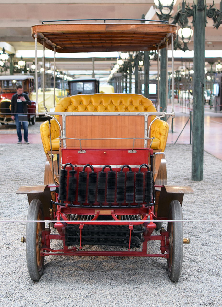 Gardner-Serpollet type A Double phaëton 1902 front - Cité de l'automobile, Collection Schlumpf, Mulhouse