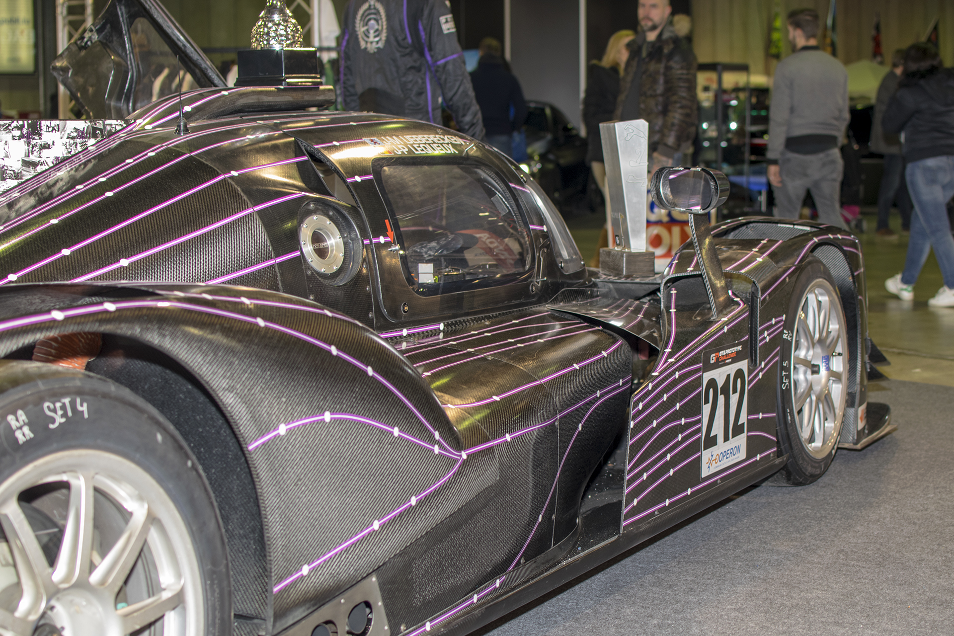 Ginetta G58 rear view- International Motor Show  Luxembourg 2018