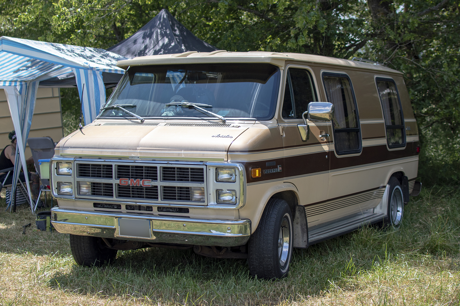 GMC Van III - Rétro Meus'Auto ,2023, Heudicourt, Lac de la Madine