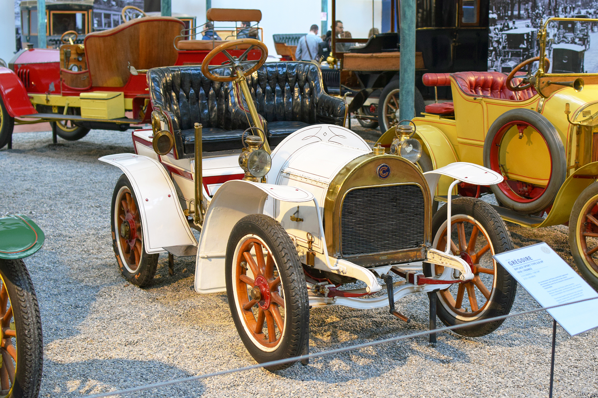 Grégoire 6/8 HP biplace sport 1910 - Cité de l'automobile, Collection Schlumpf, Mulhouse