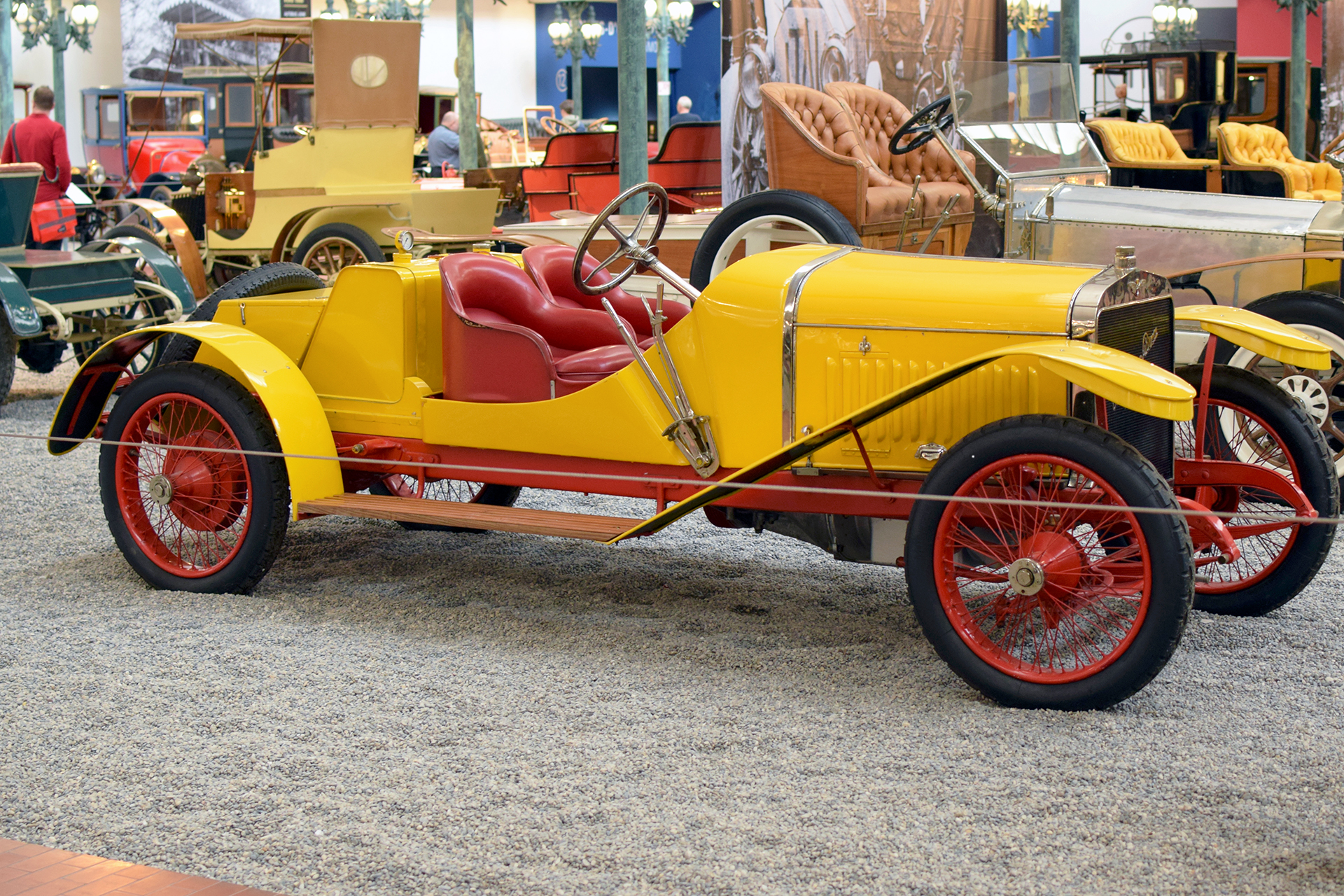 Hispano-Suiza Alphonse XIII  biplace sport 1912 - Cité de l'automobile, Collection Schlumpf, Mulhouse