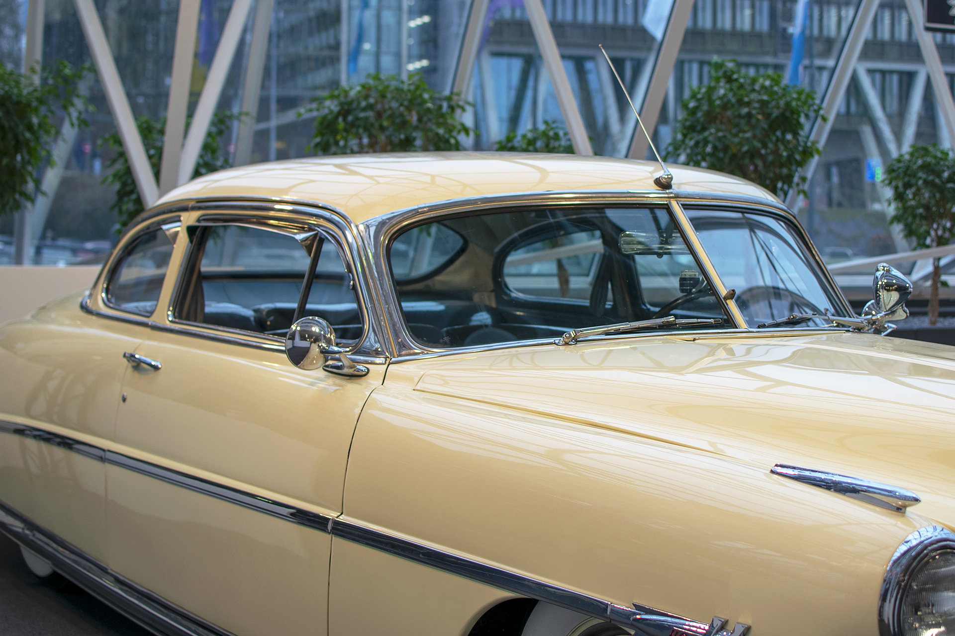 Hudson Hornet rearview - International Motor Show Luxembourg  2021