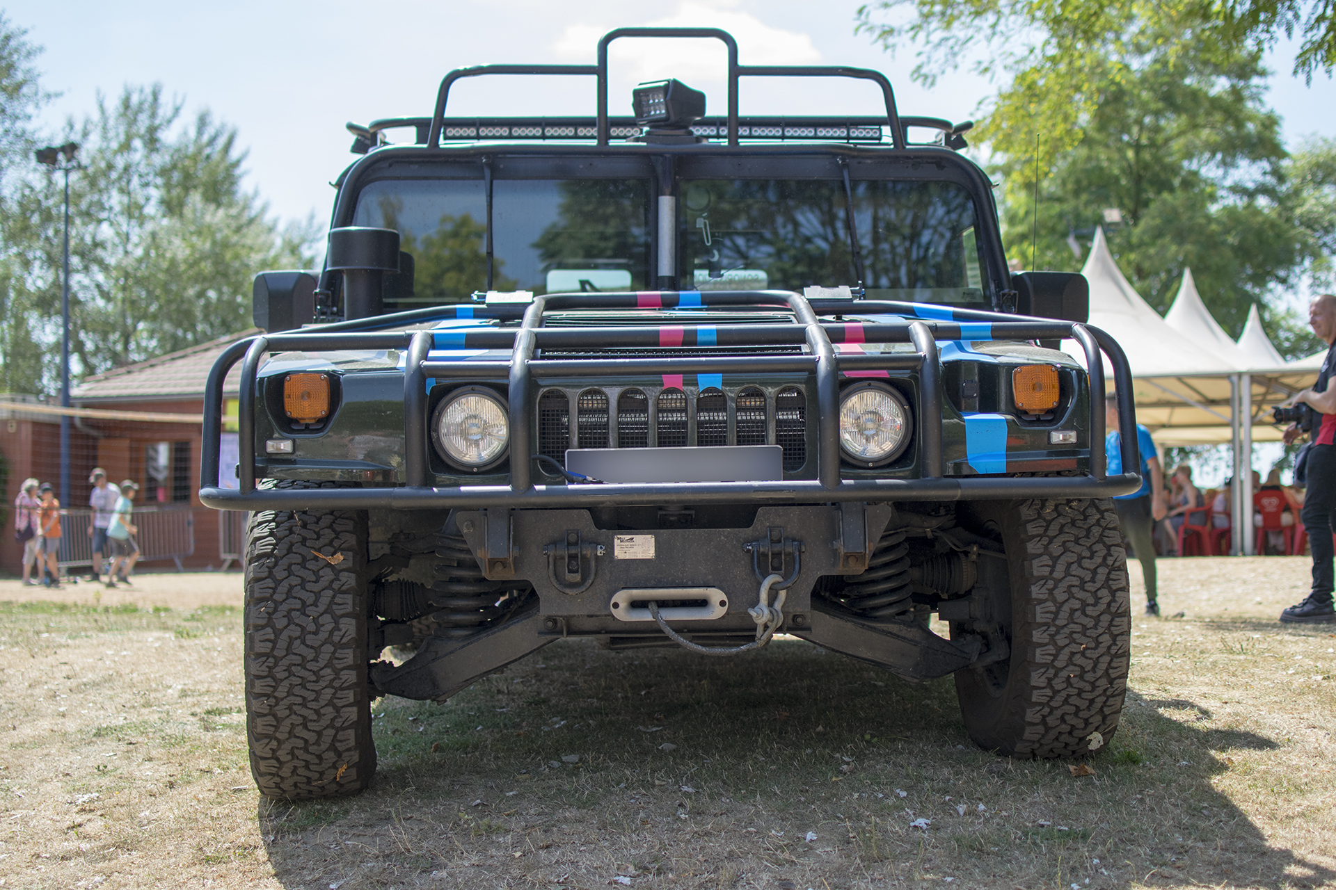 Hummer H1 front - Rêve américain, Balastière Meeting, Hagondange, 2019