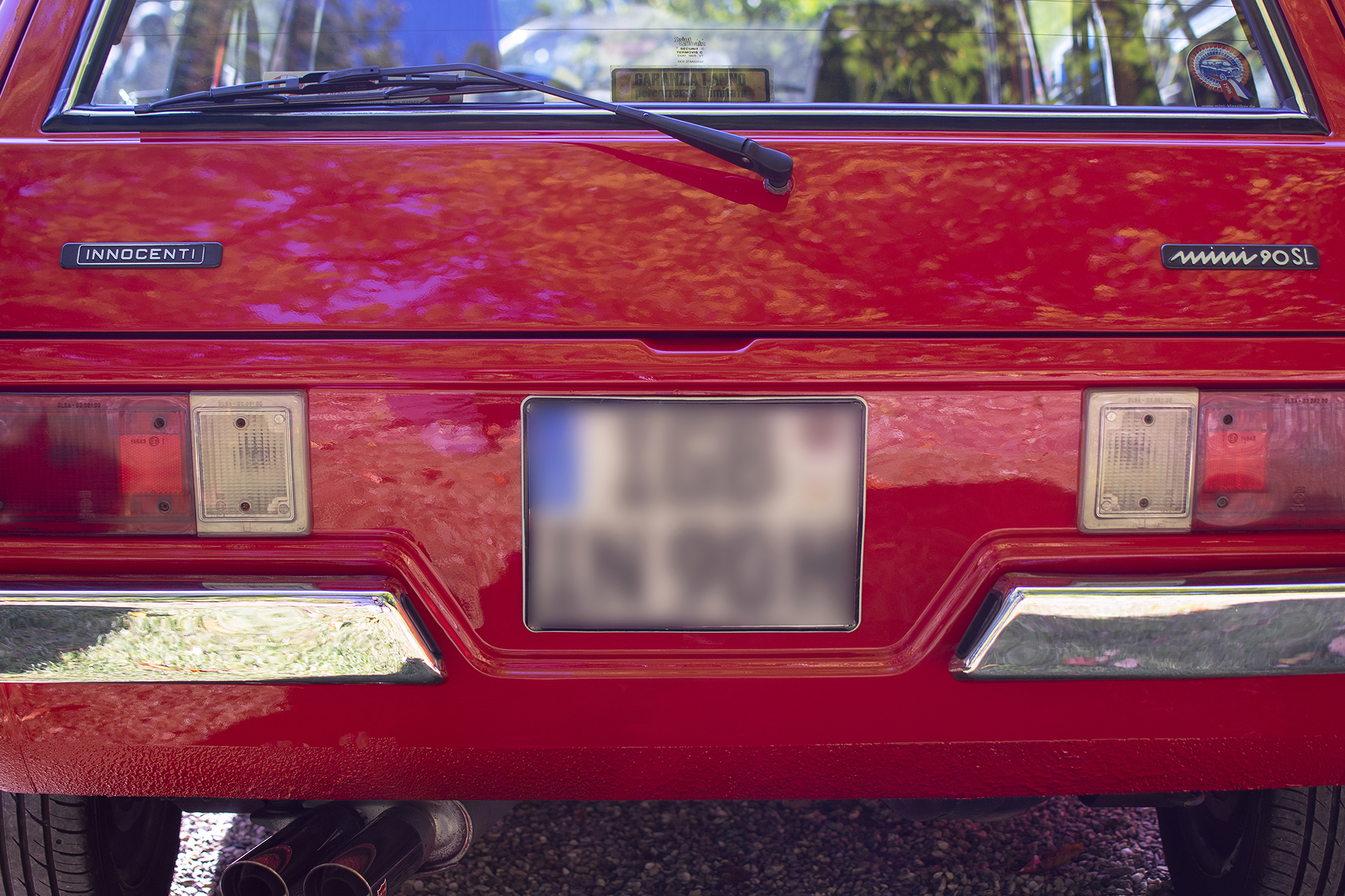 Innocenti Mini Bertone I  arrière - Automania ,2021, Creutzwald, Villa de la Clairière