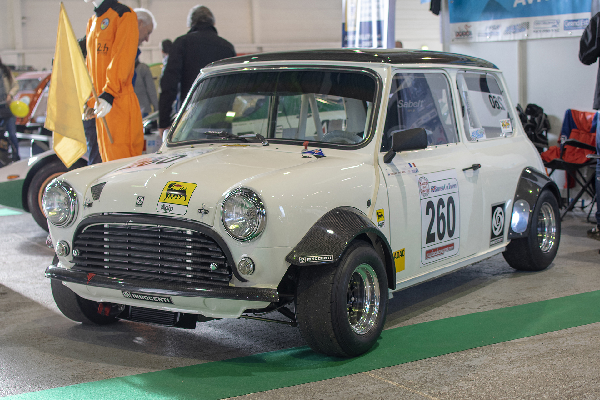 Innocenti Mini de compétition - Salon ,Auto-Moto Classic, Metz, 2019