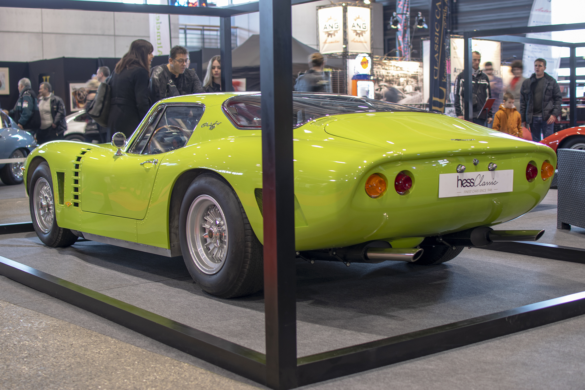 Iso Rivolta Grifo A3/C 1965 back - Salon ,Auto-Moto Classic, Metz, 2019